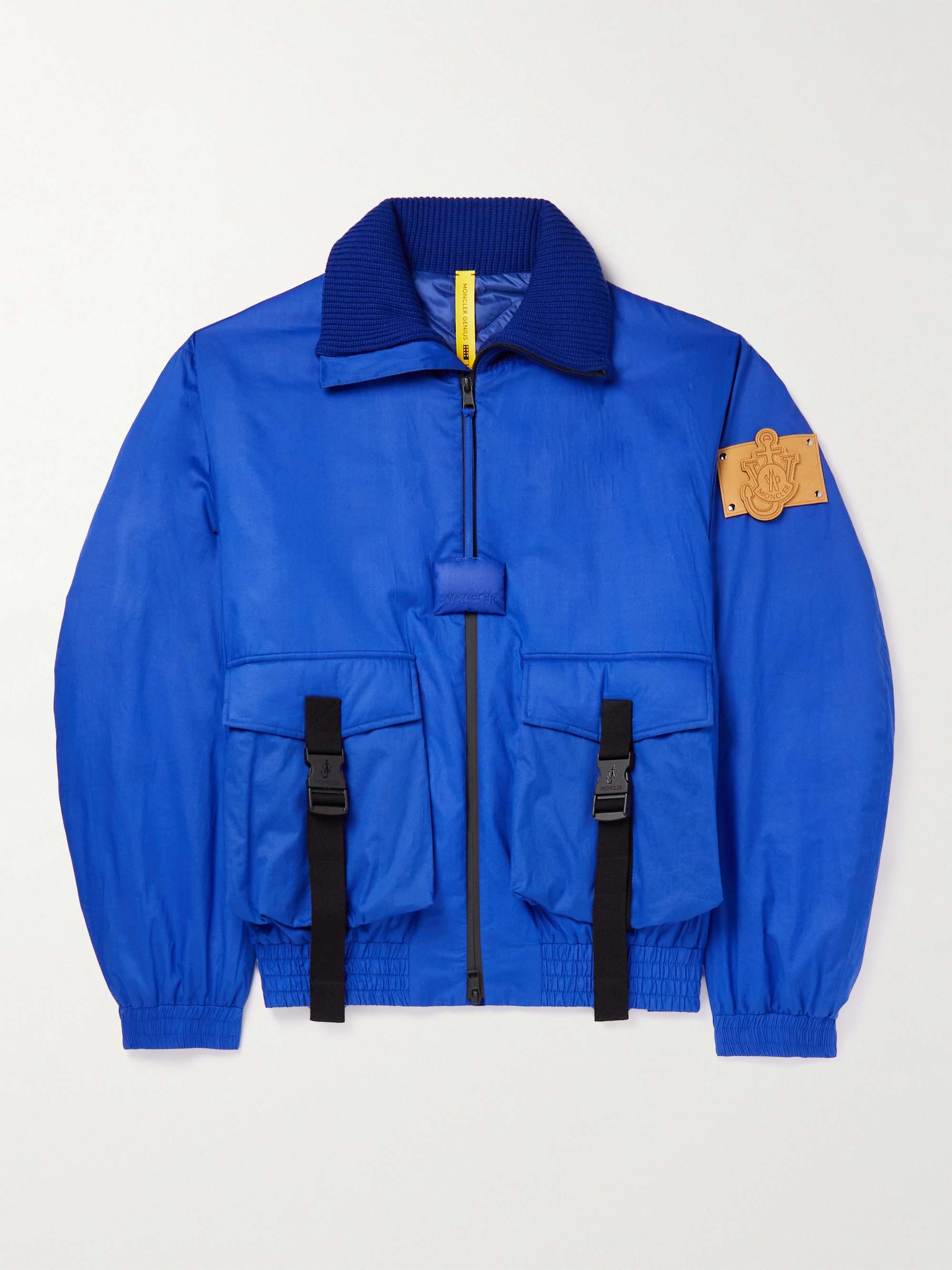 1 Moncler JW Anderson Skiddaw Logo-Appliquéd Padded Shell Down Jacket view