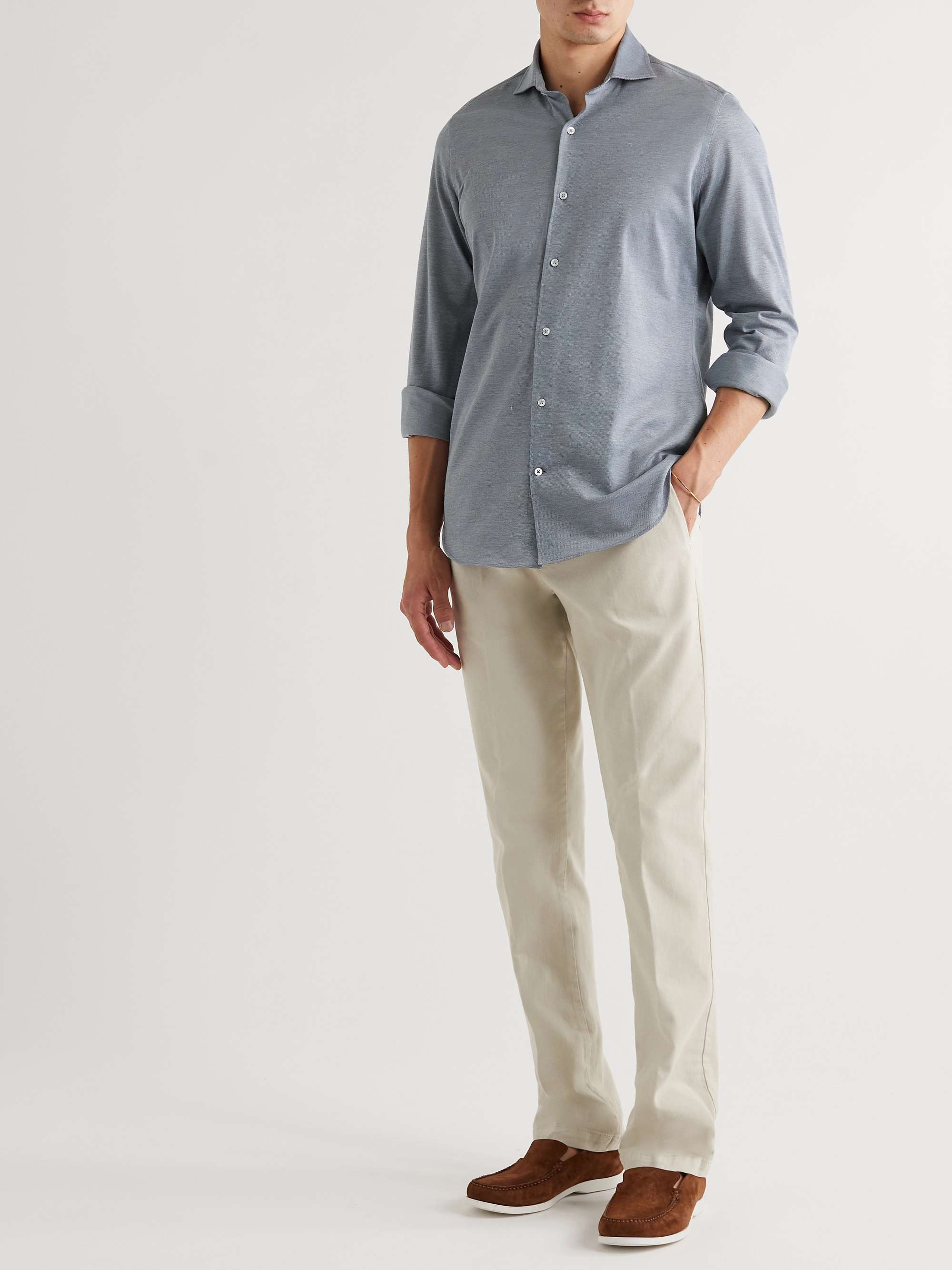 Andrew Cotton Oxford Shirt view