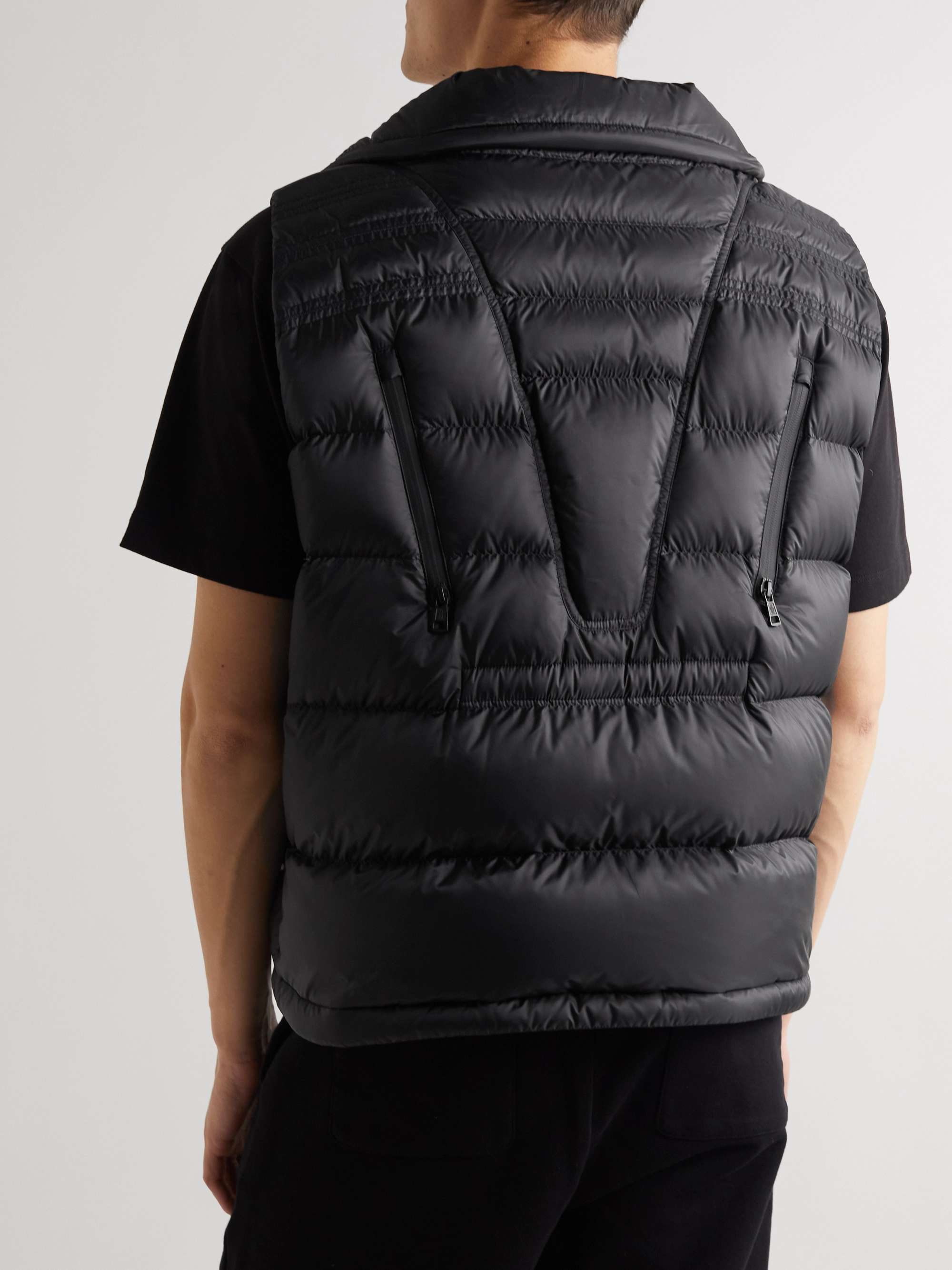 + Gentle Monster Logo-Appliquéd Quilted Shell Down Gilet view