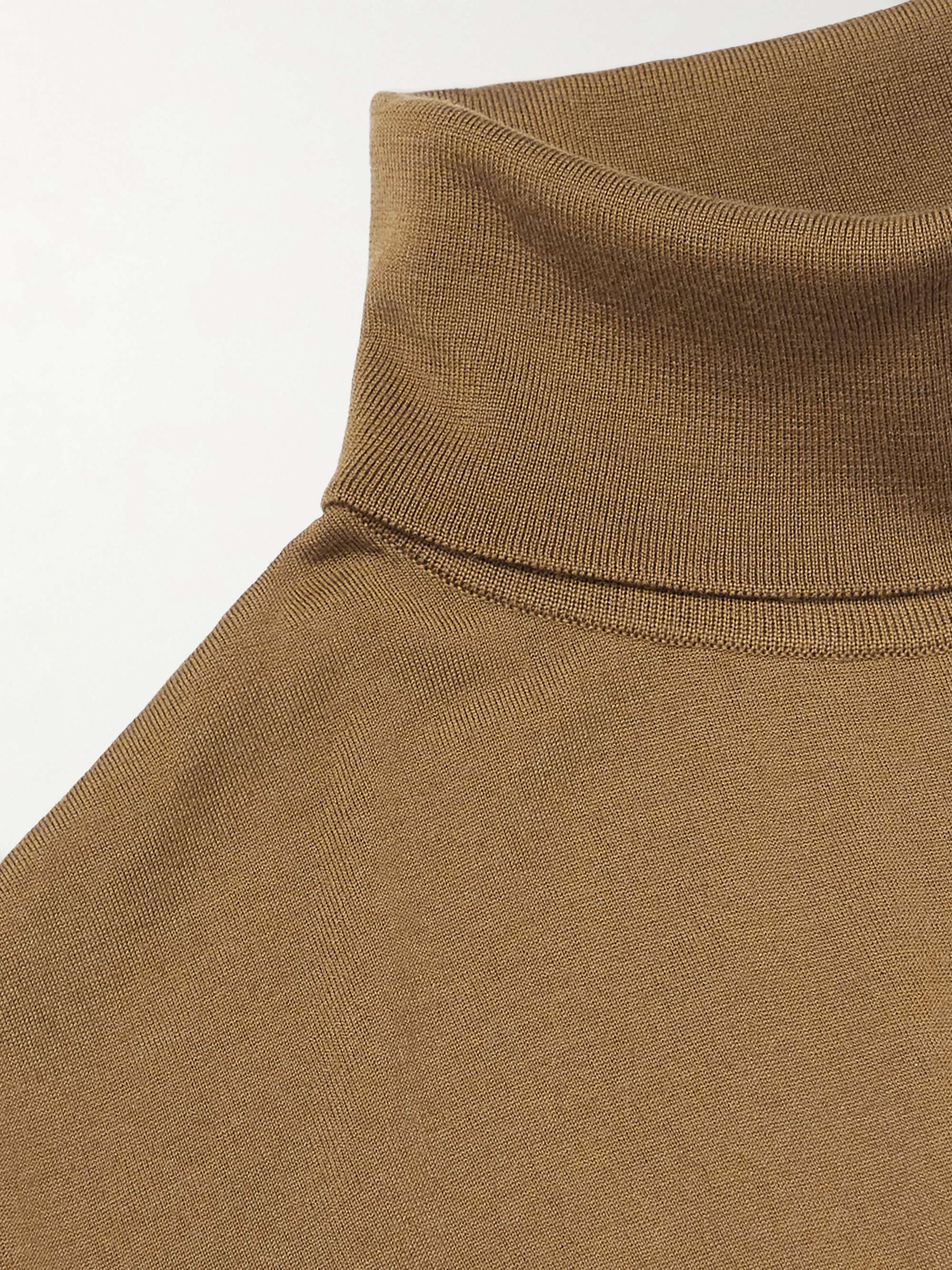 Dolcevita Slim-Fit Virgin Wool Rollneck Sweater view