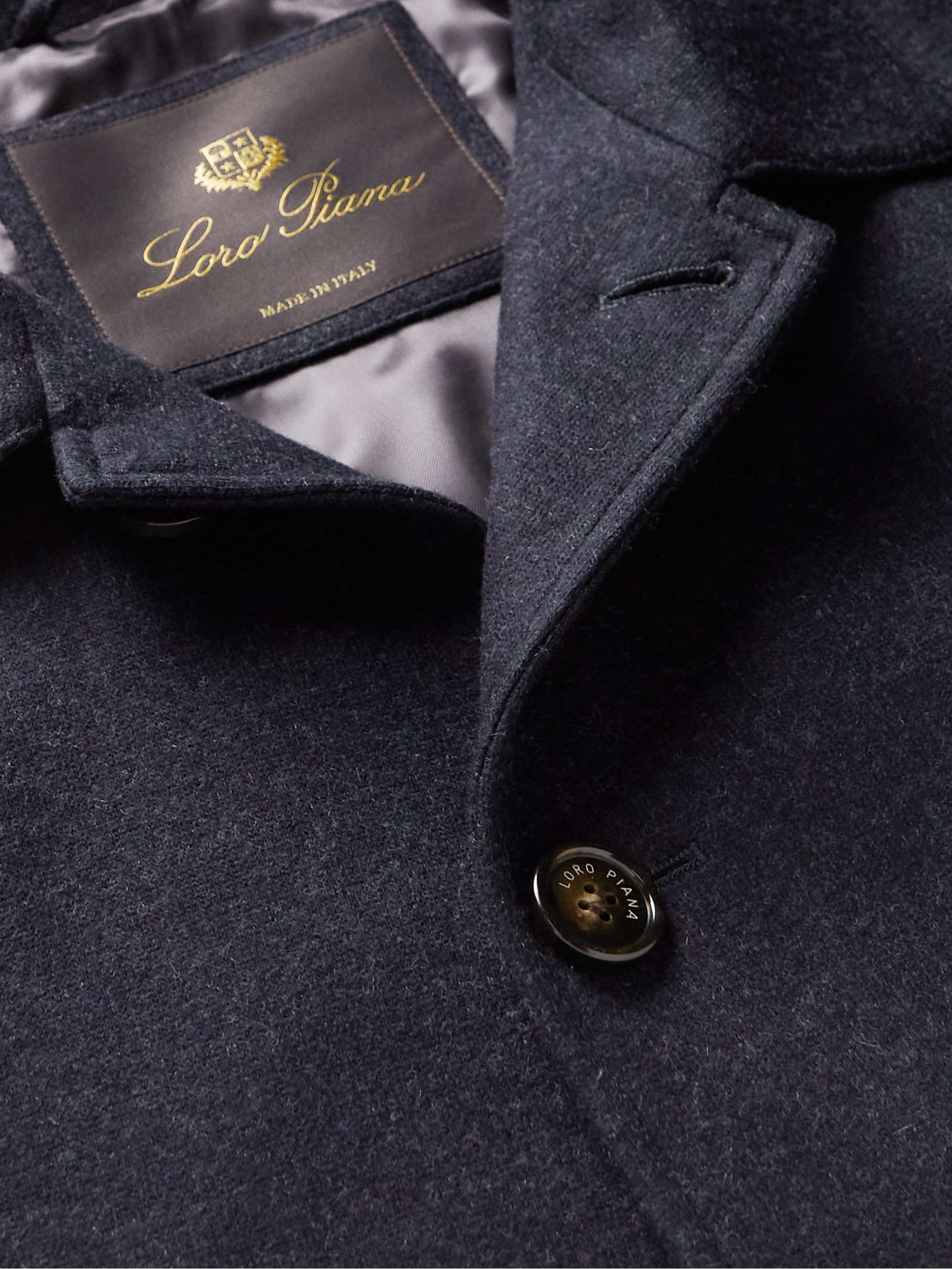 Double-Faced Cashmere-Blend Coat view