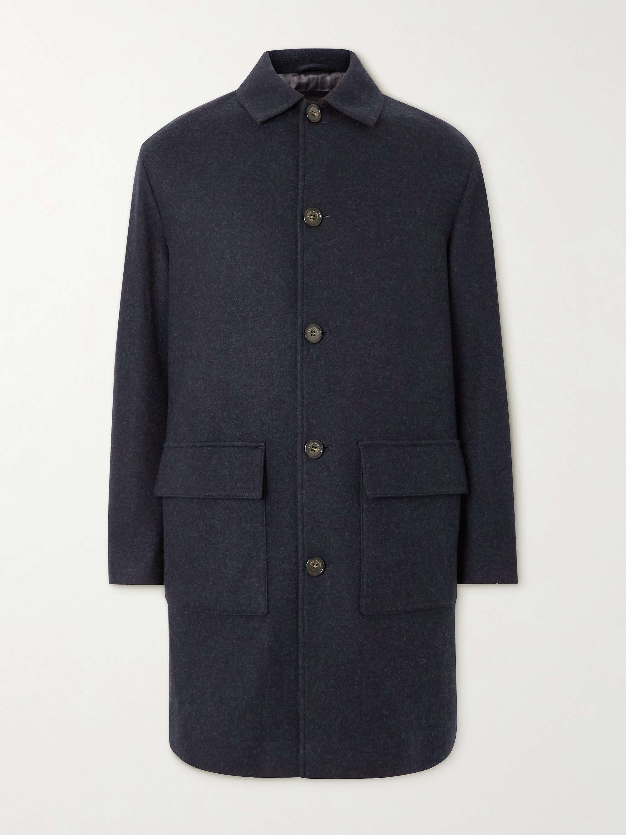 Double-Faced Cashmere-Blend Coat view
