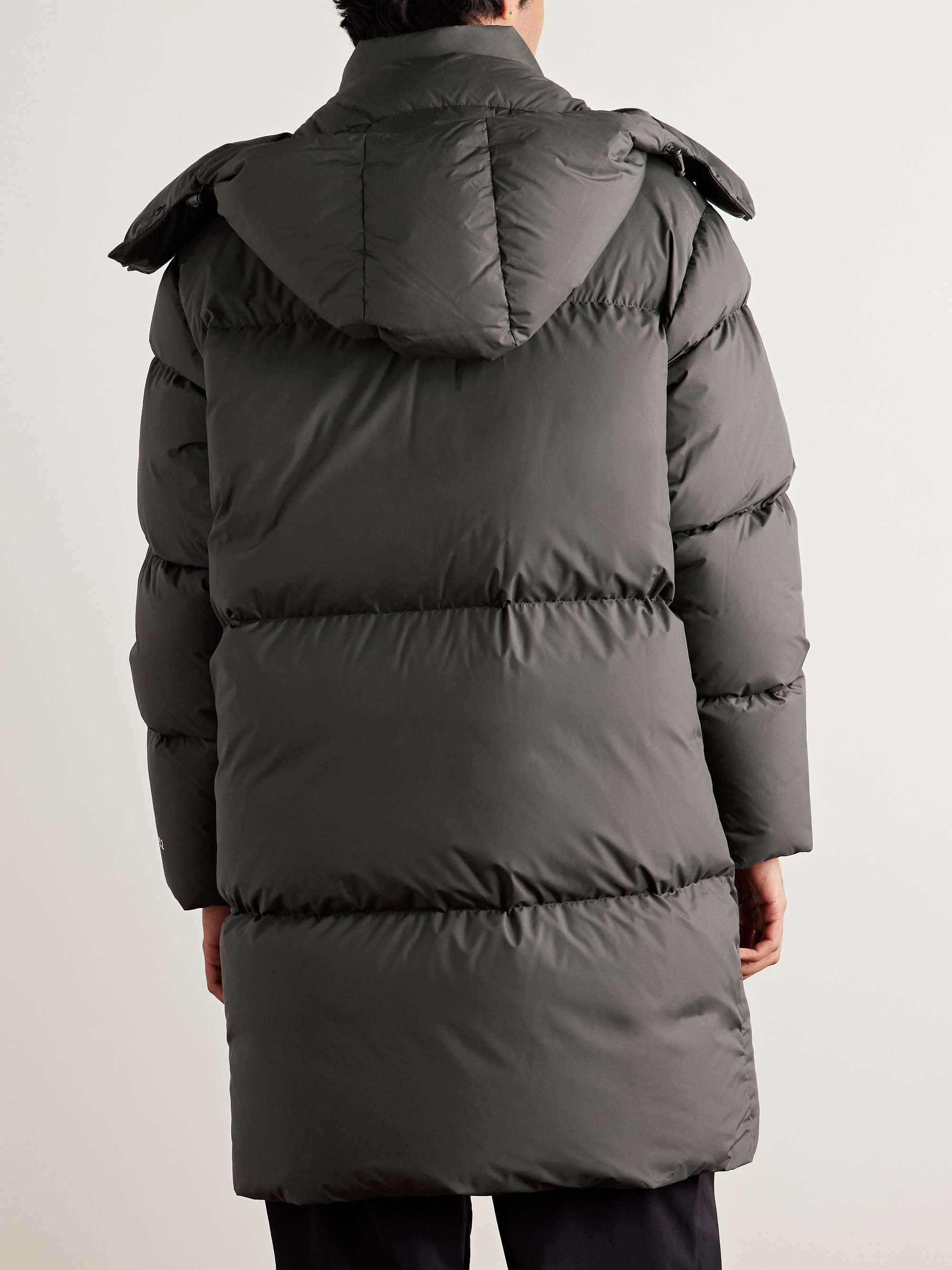 2 Moncler 1952 Canvey Quilted Shell Hooded Down Parka view