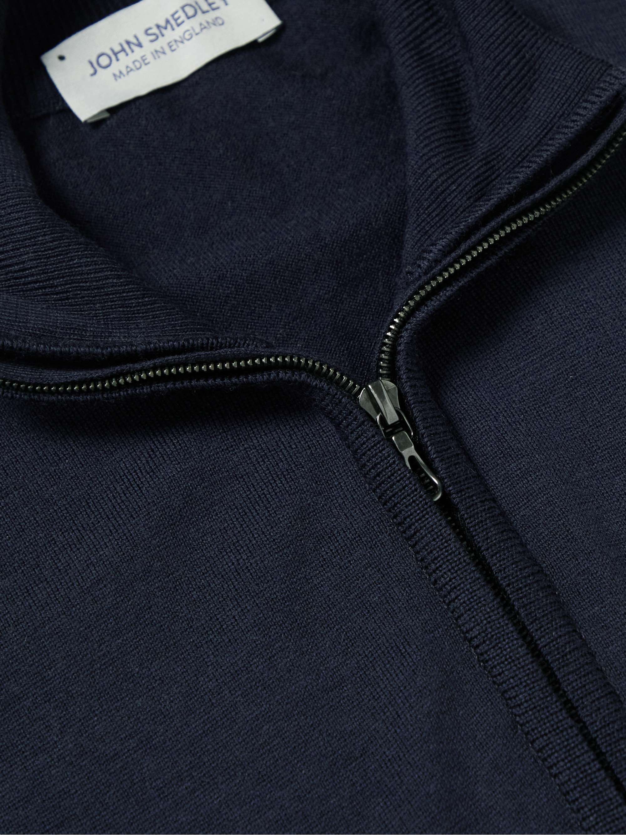Barrow Merino Wool Half-Zip Sweater view