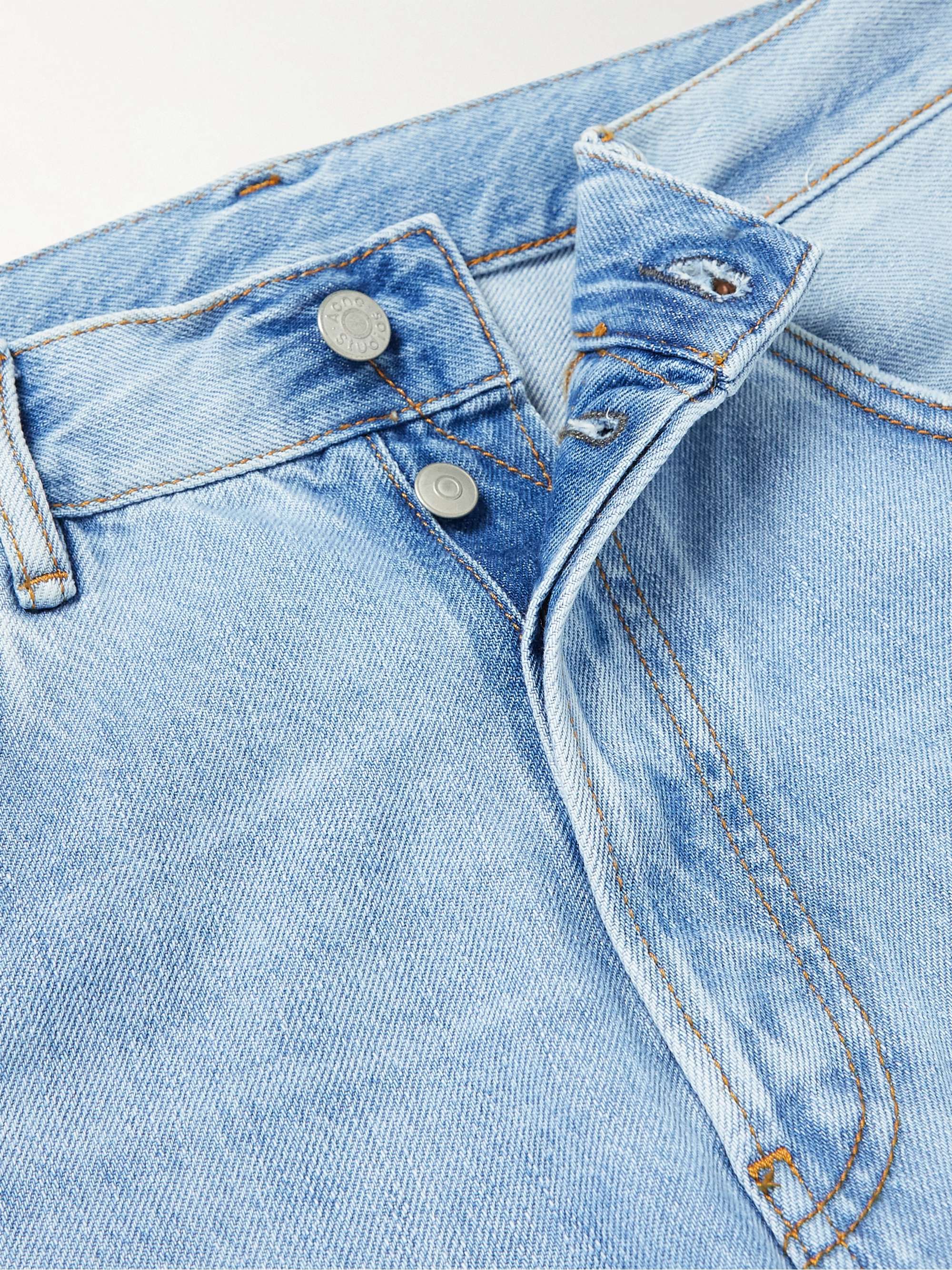2021M Bootcut Distressed Organic Jeans view