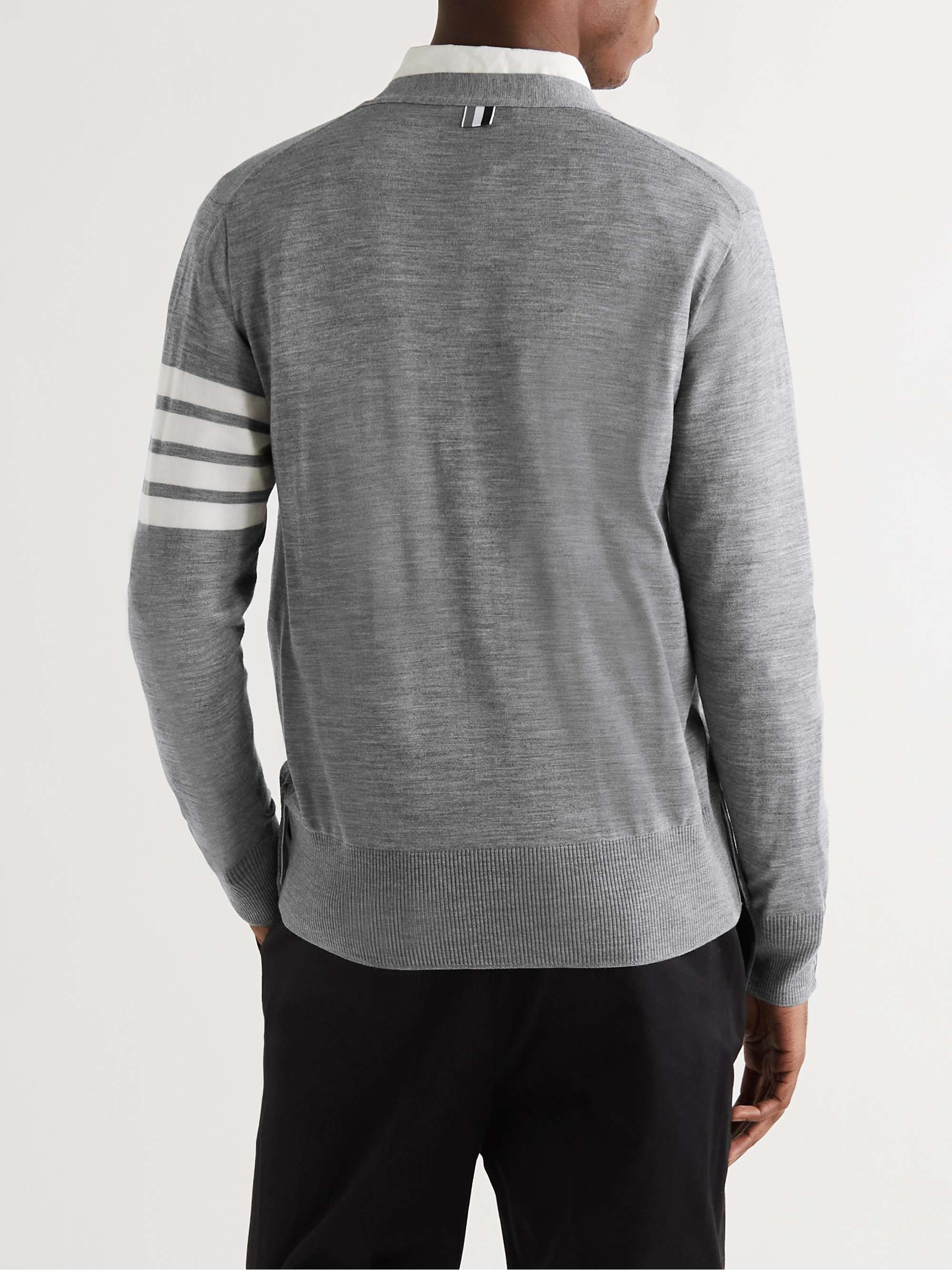 Striped Wool Cardigan view