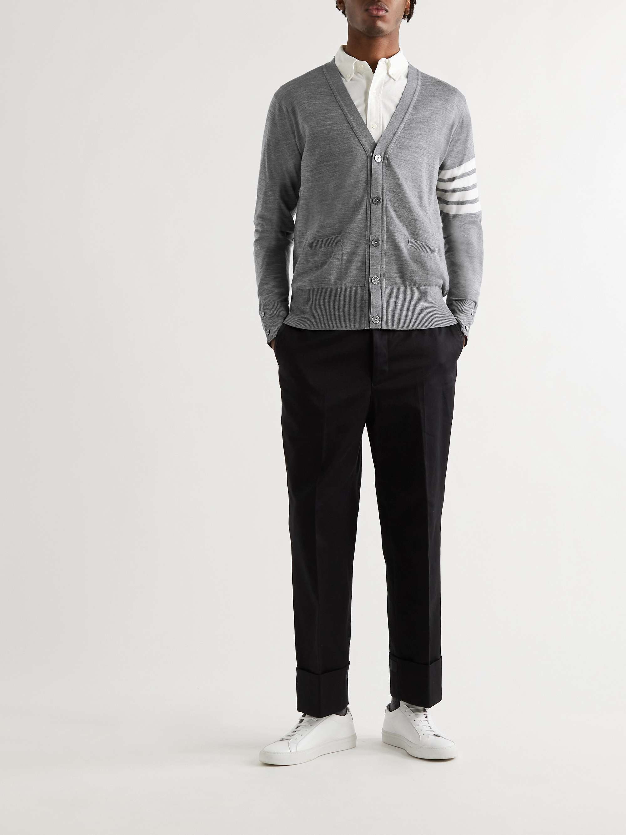 Striped Wool Cardigan view