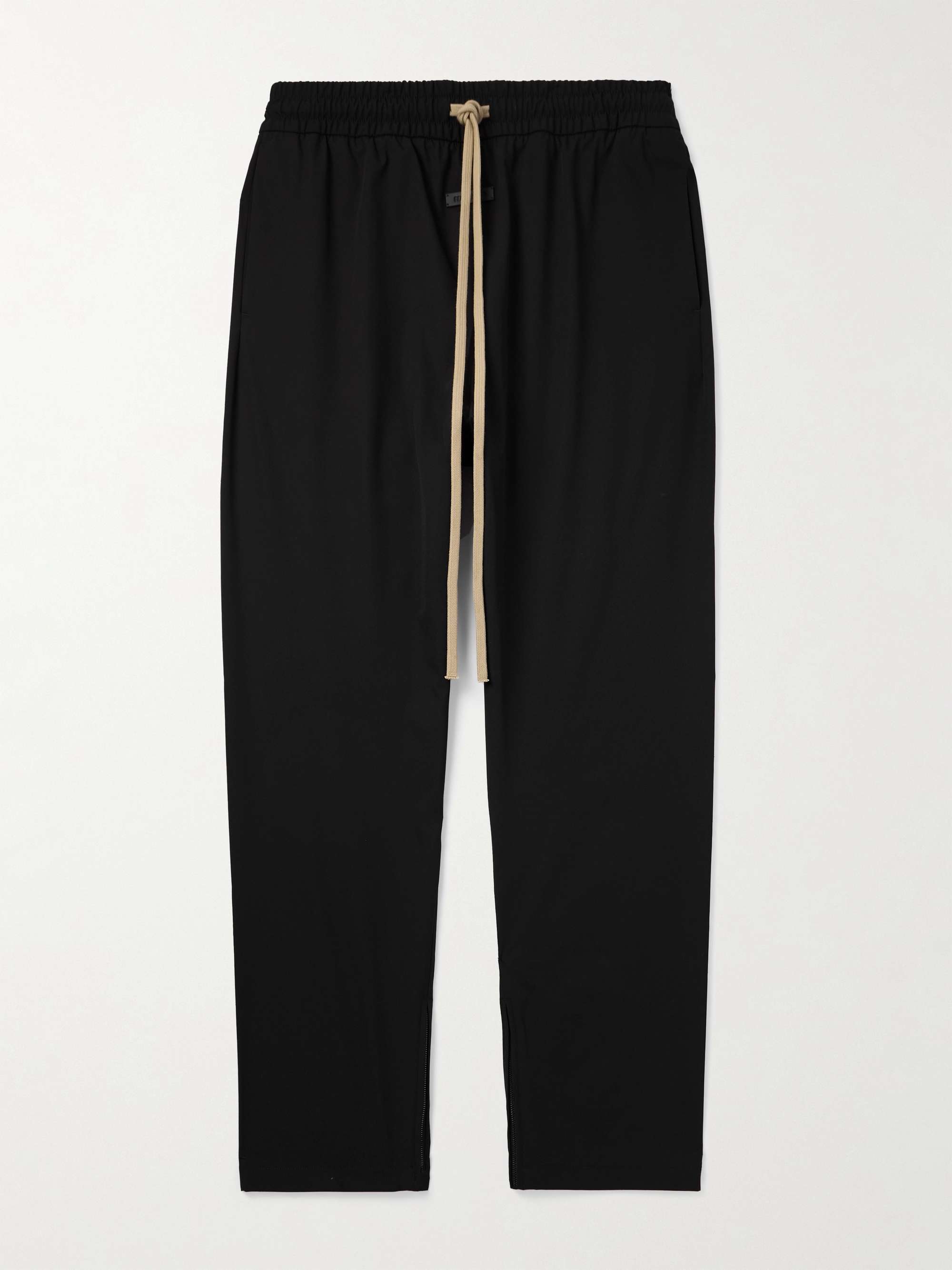 Tapered Logo-Appliquéd Shell Sweatpants view