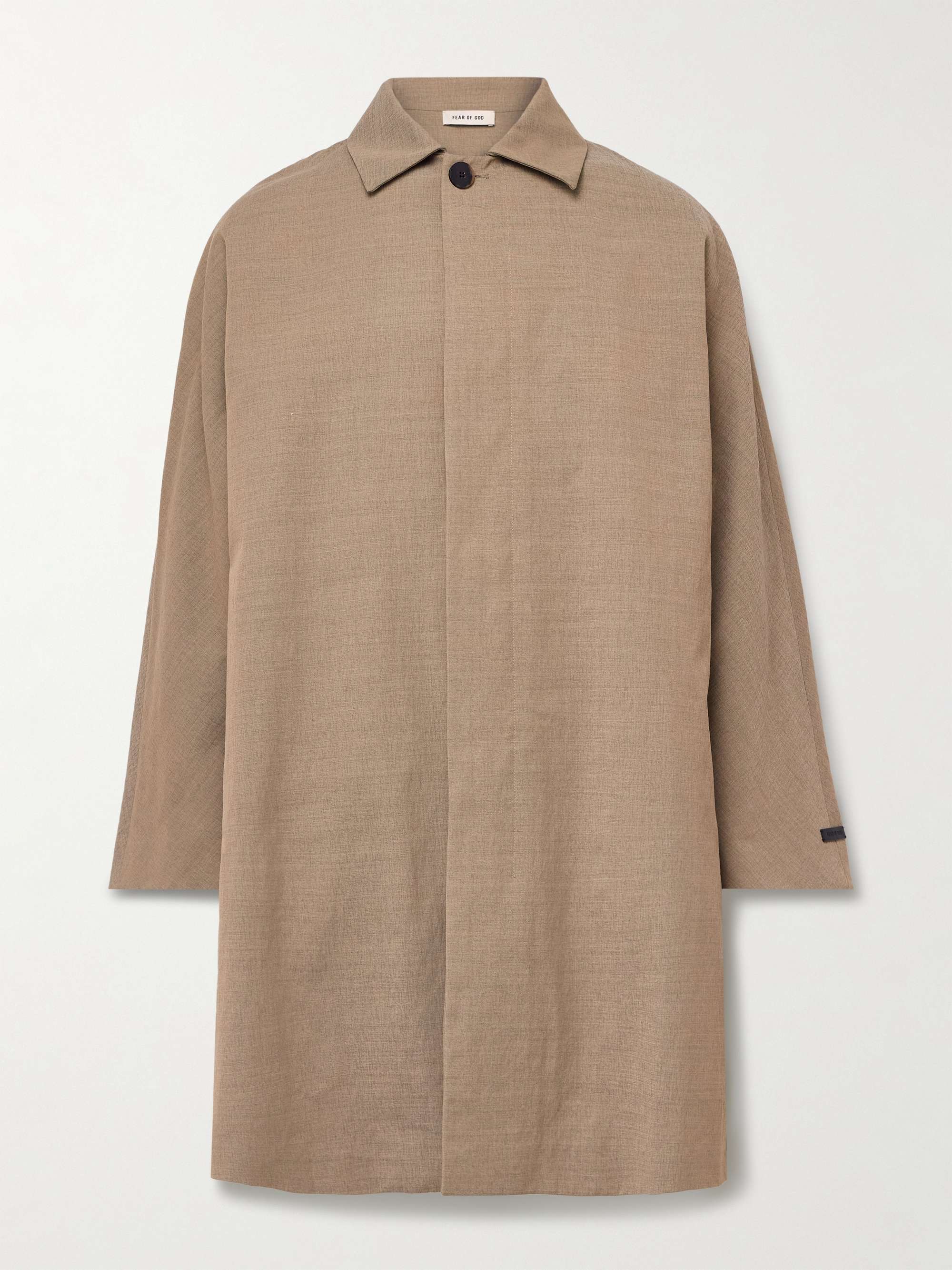 Eternal Logo-Appliquéd Twill Coat view