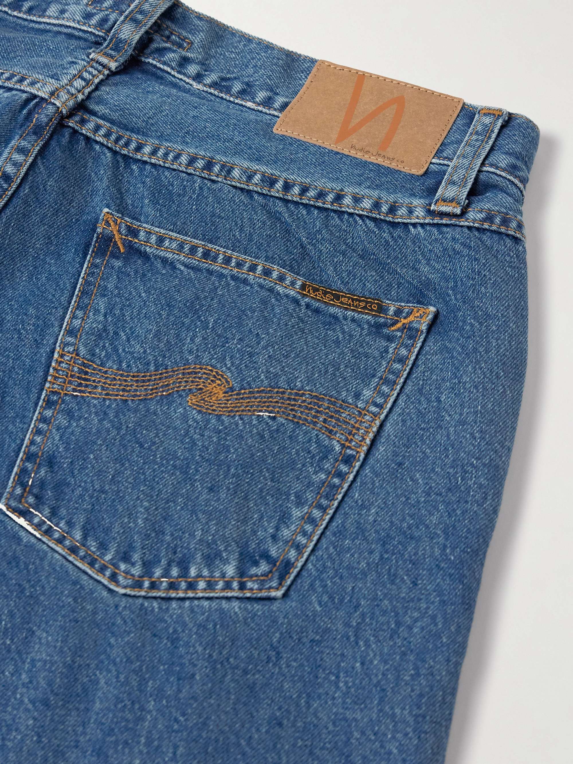 Gritty Jackson Slim-Fit Straight-Leg Organic Jeans view