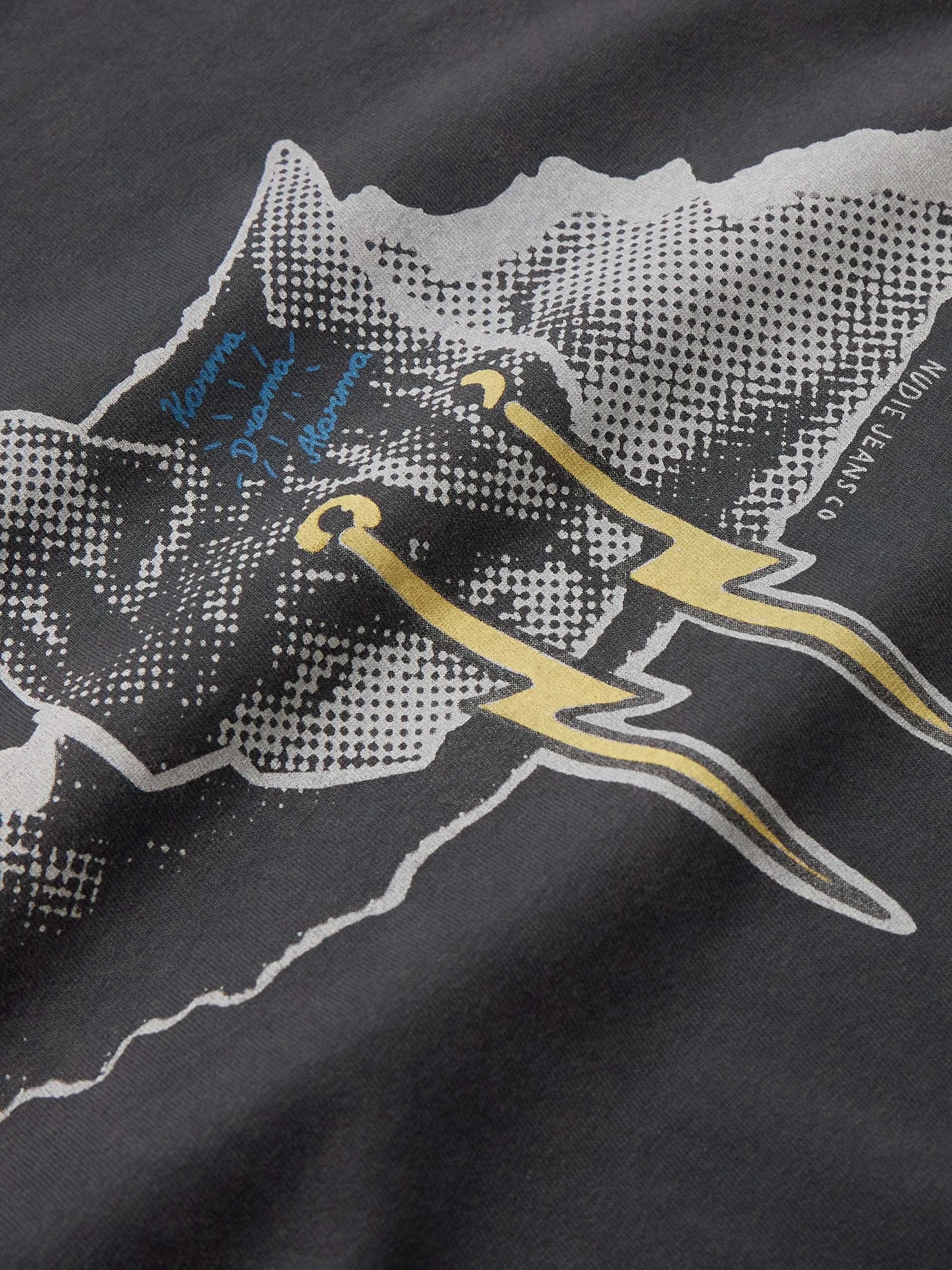 Koffee Karma Kat Printed Cotton-Jersey T-Shirt view