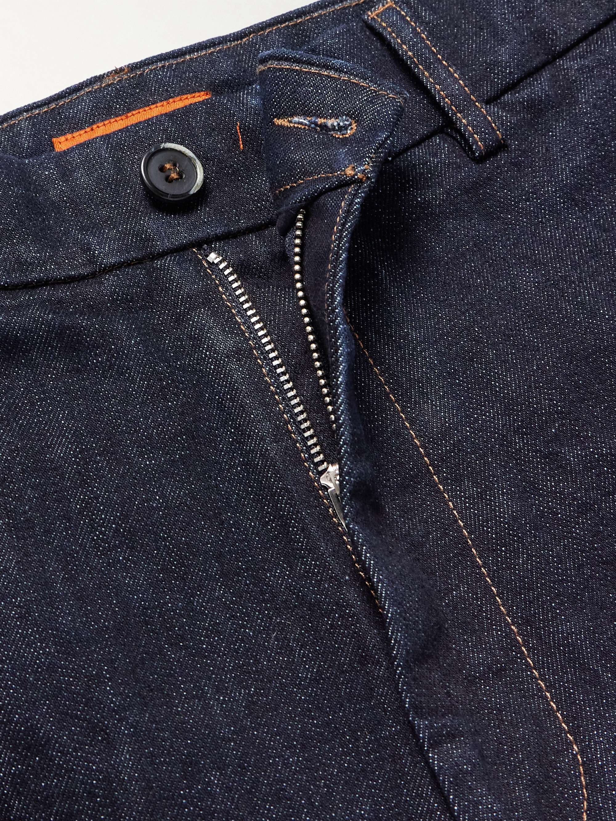 Canasta Straight-Leg Cotton-Blend Trousers view
