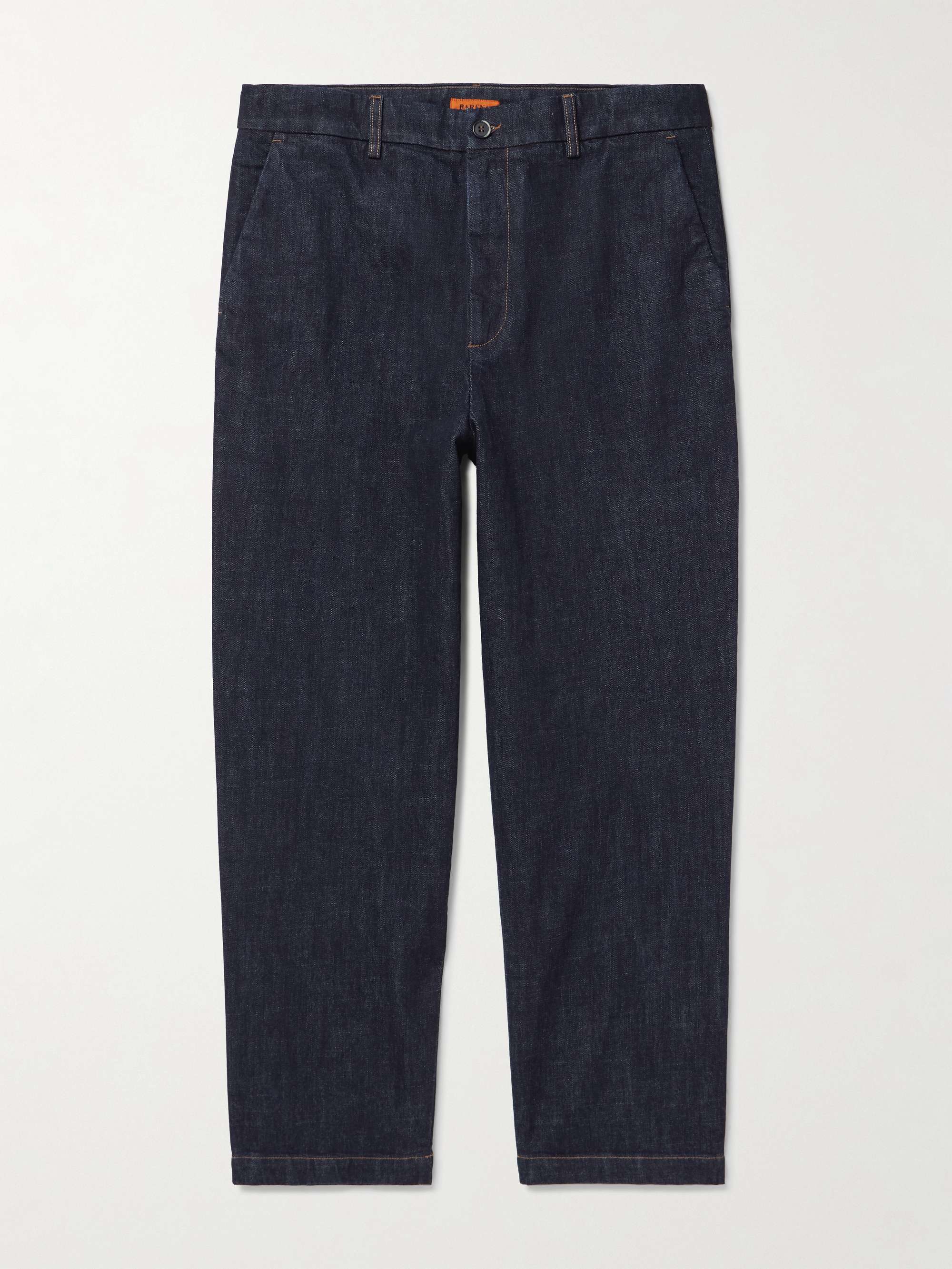 Canasta Straight-Leg Cotton-Blend Trousers view