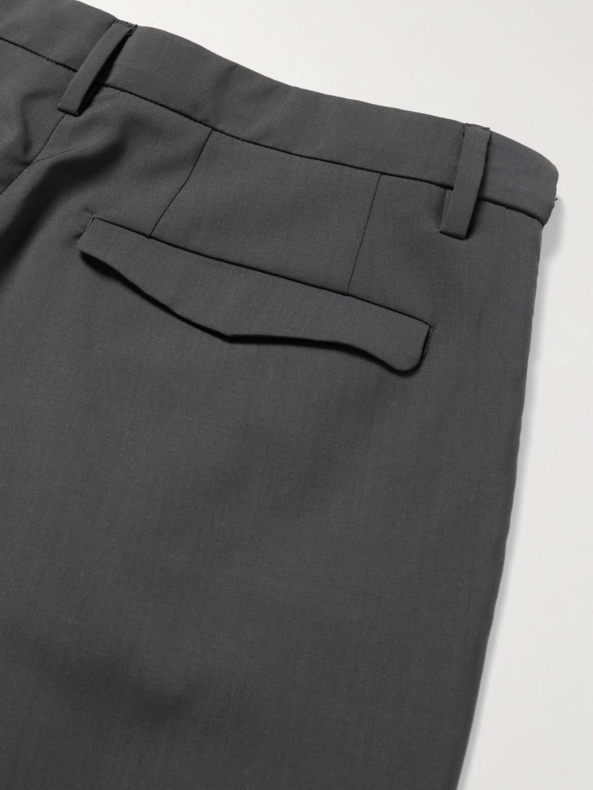 Masco Straight-leg Pleated Virgin Wool Trousers view