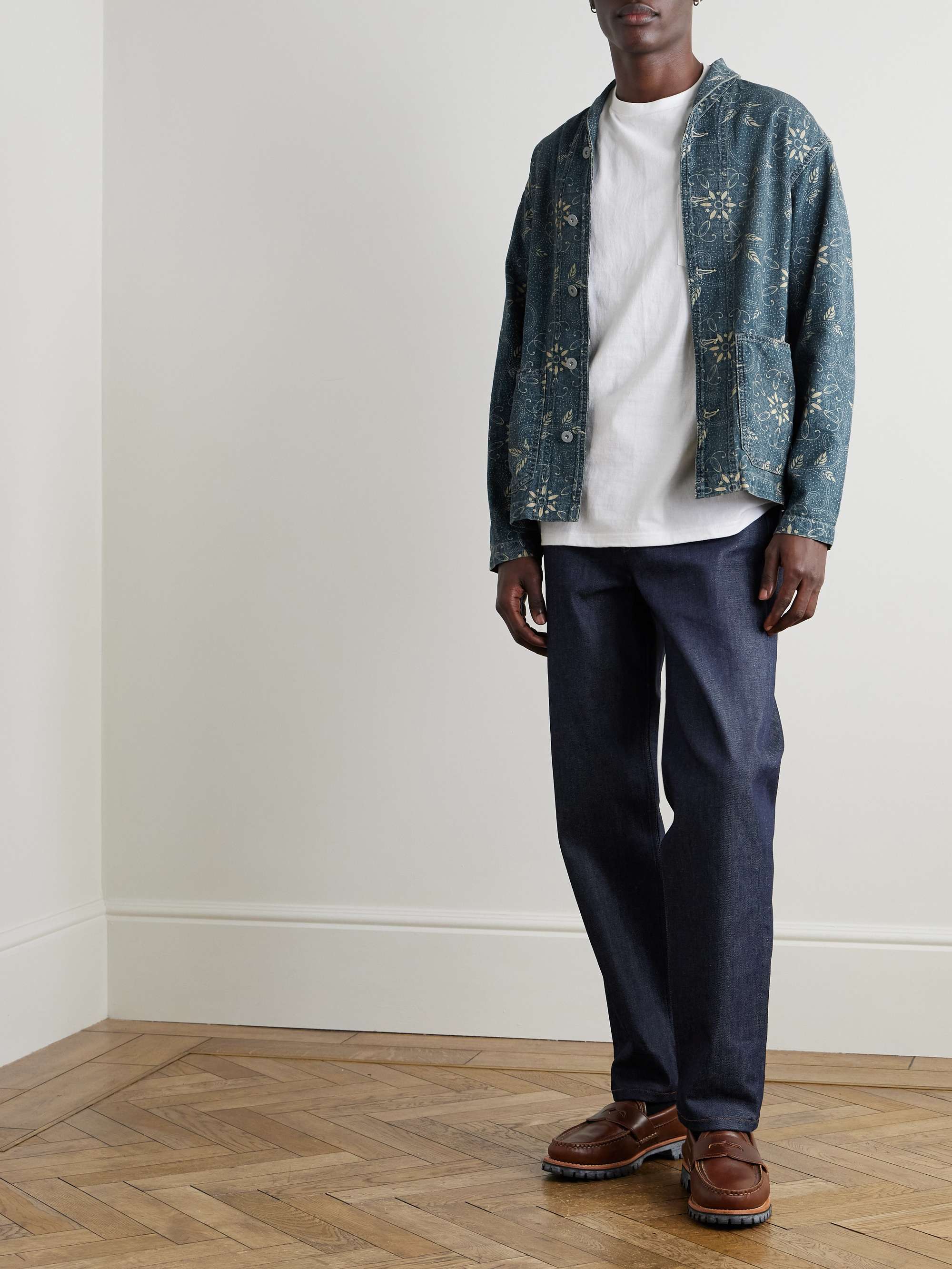 Wilson Printed Denim Jacket view