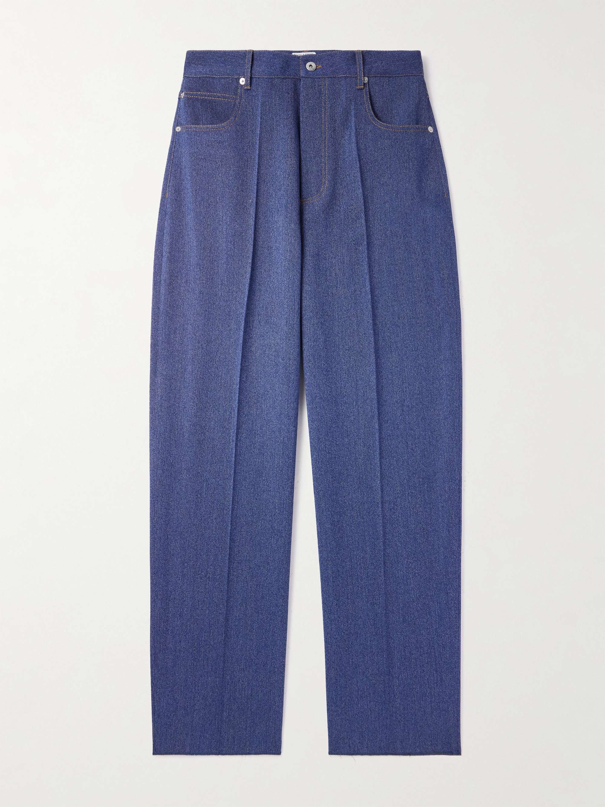 Wool and Cotton-Blend Drill Trousers view