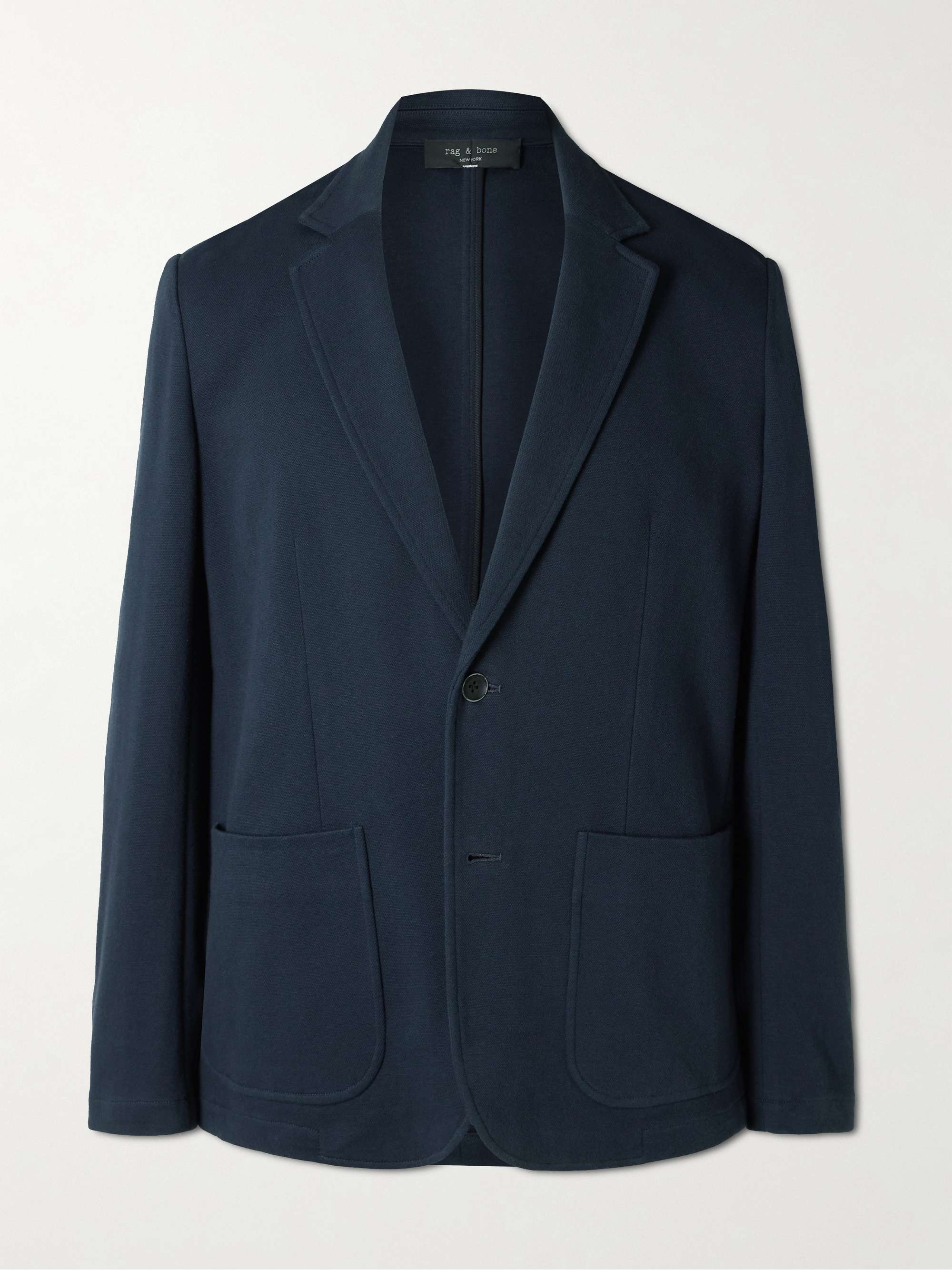 Butler Cotton-Blend Piqué Blazer view