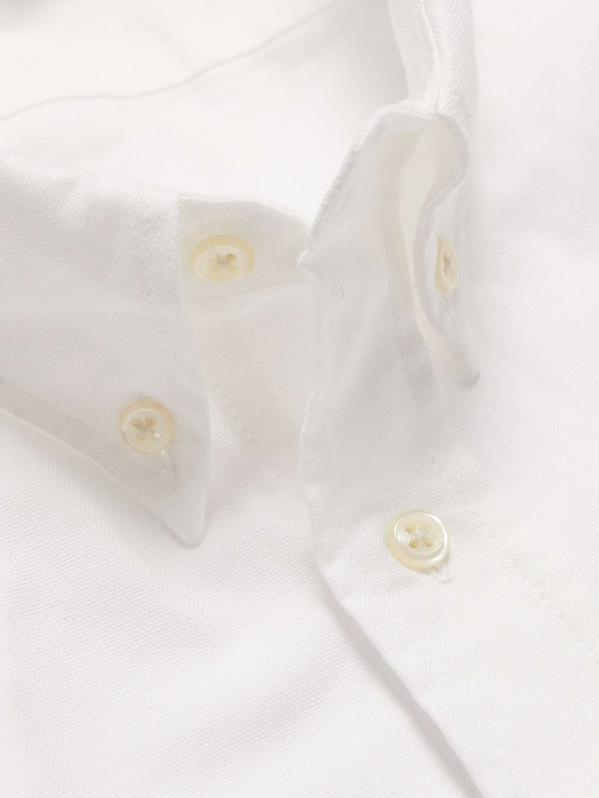 Brook Button-Down Collar Organic Cotton Shirt view