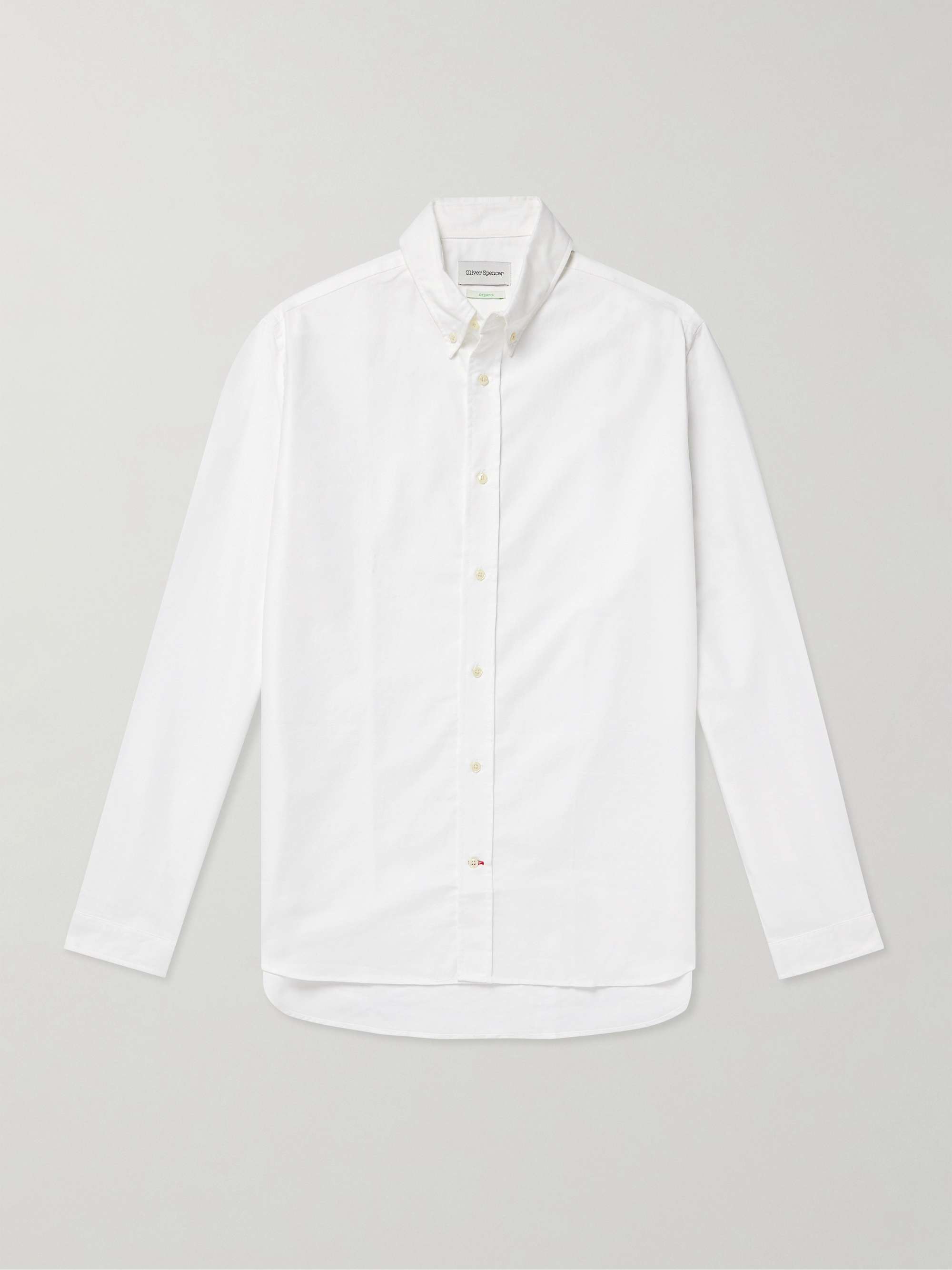 Brook Button-Down Collar Organic Cotton Shirt view