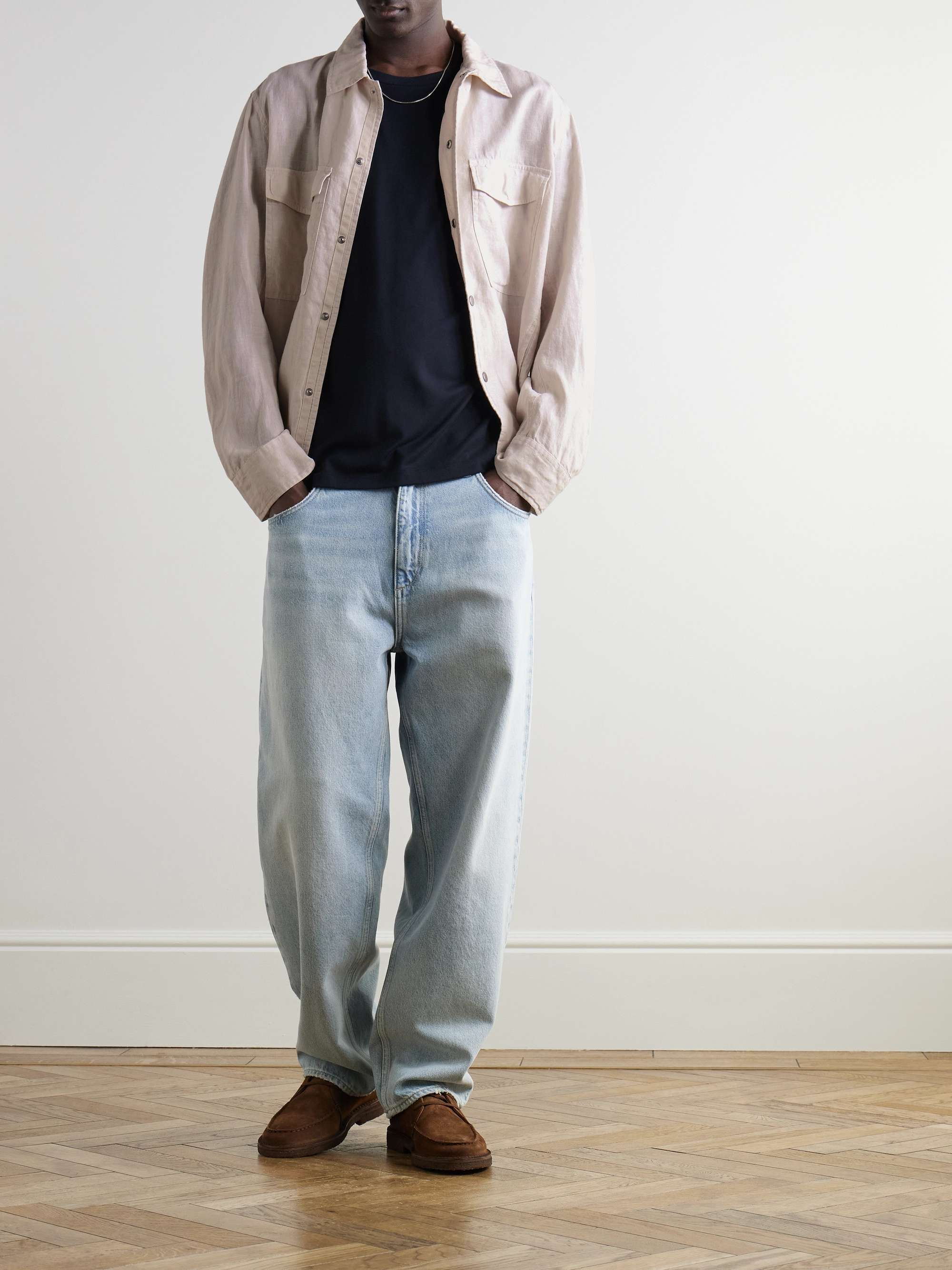 Angus Linen Shirt Jacket view