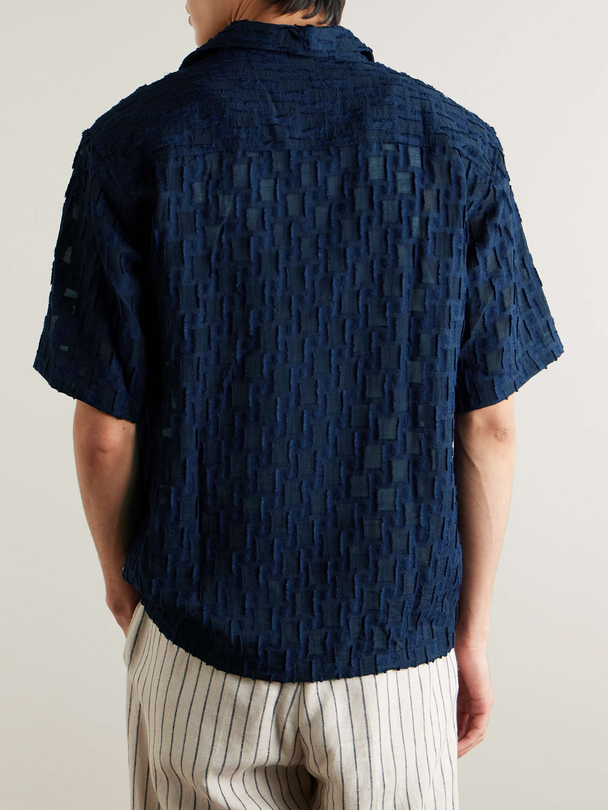 Freddy 5025 ECOVERO™-Blend Jacquard Shirt view