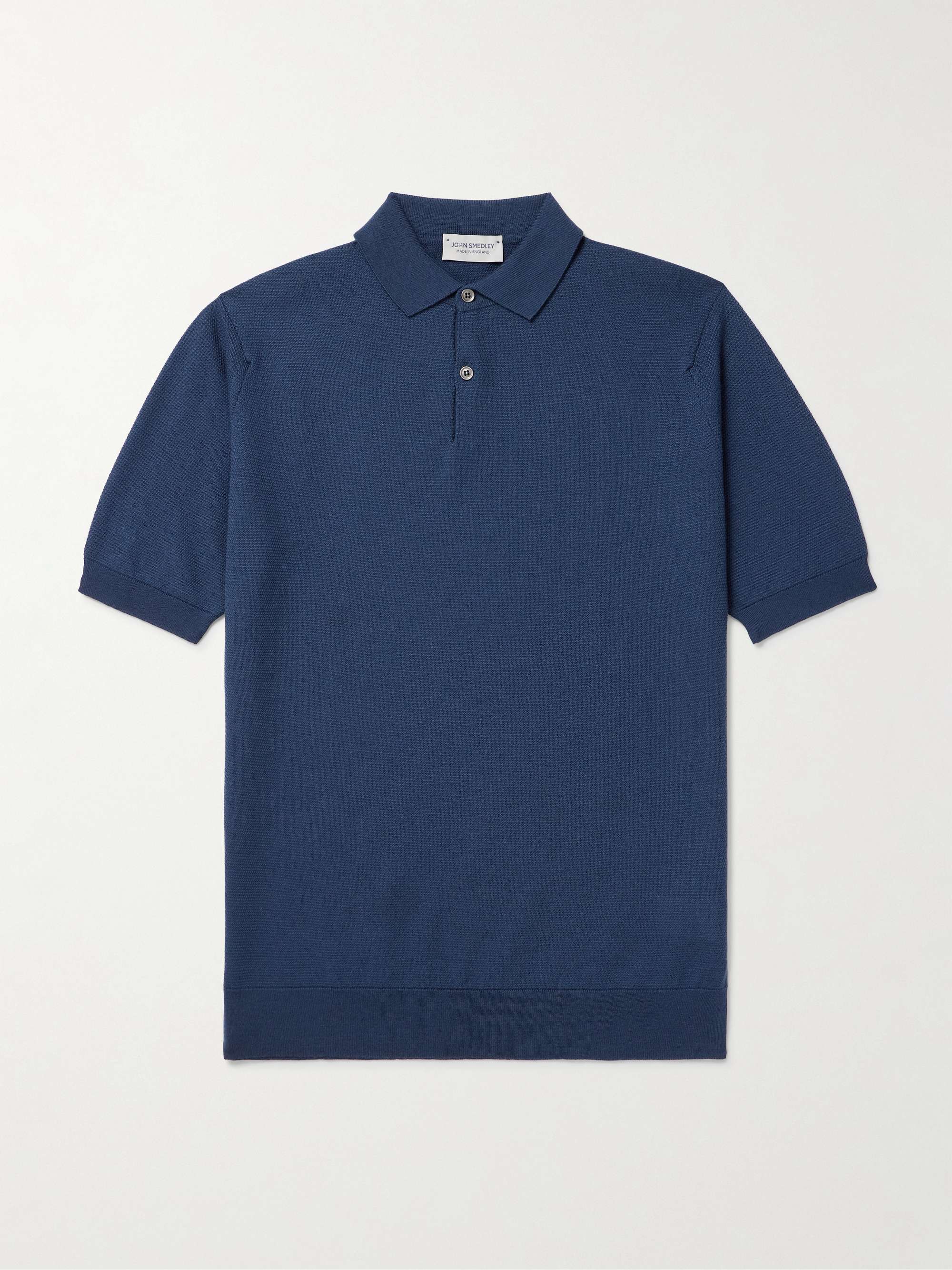14.Singular Merino Wool-Piqué Polo Shirt view