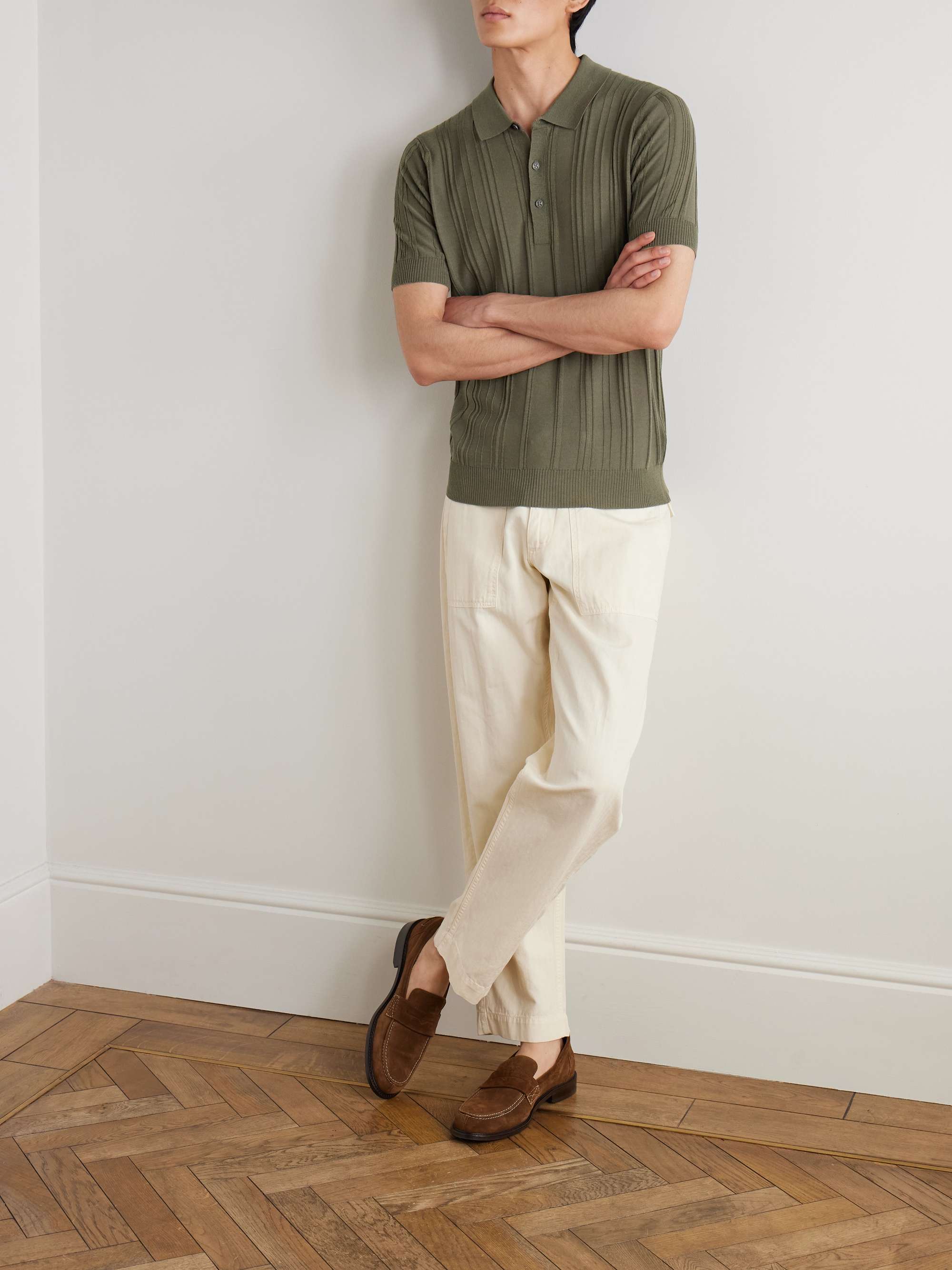 Jaxen Merino Wool Polo Shirt view