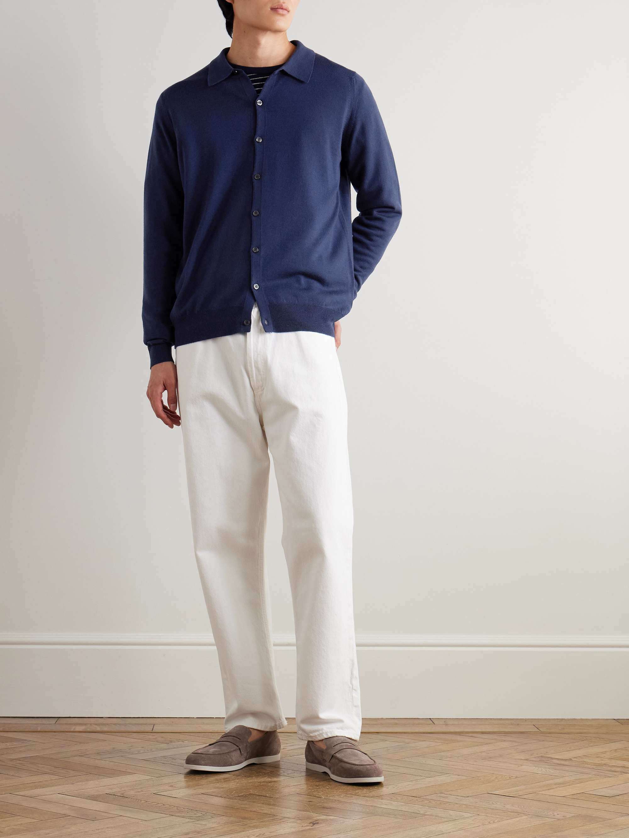Tibor Merino Wool Cardigan view