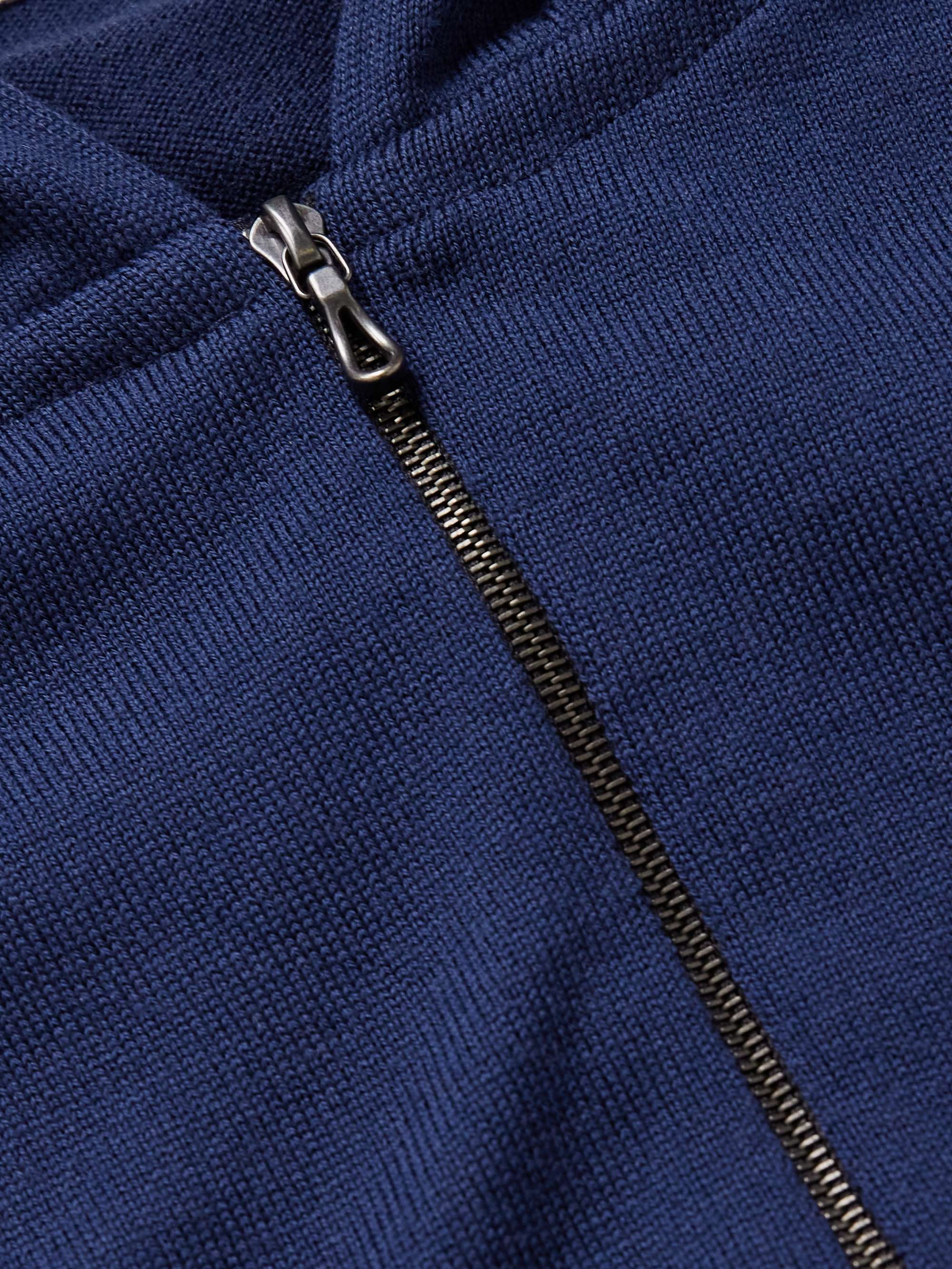 Carty Merino Wool Zip-Up Hoodie view