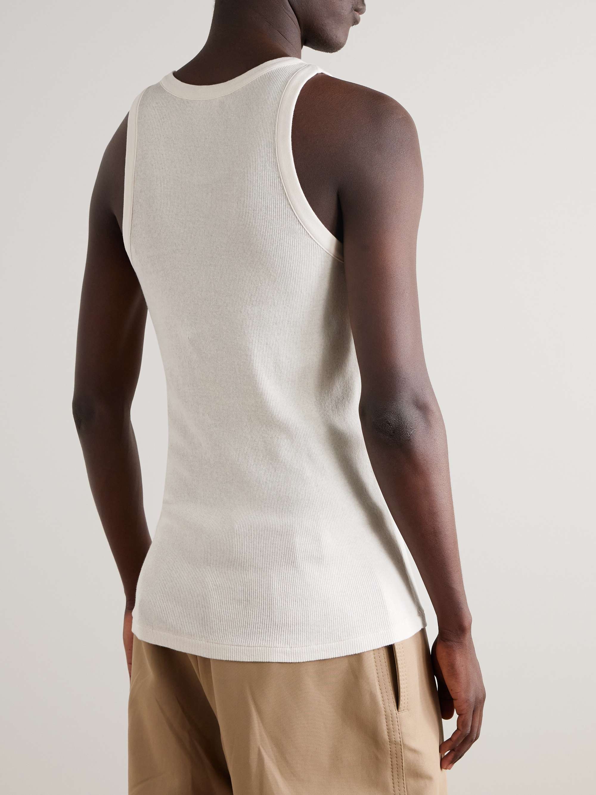 Ribbed Organic Cotton Tank Top view