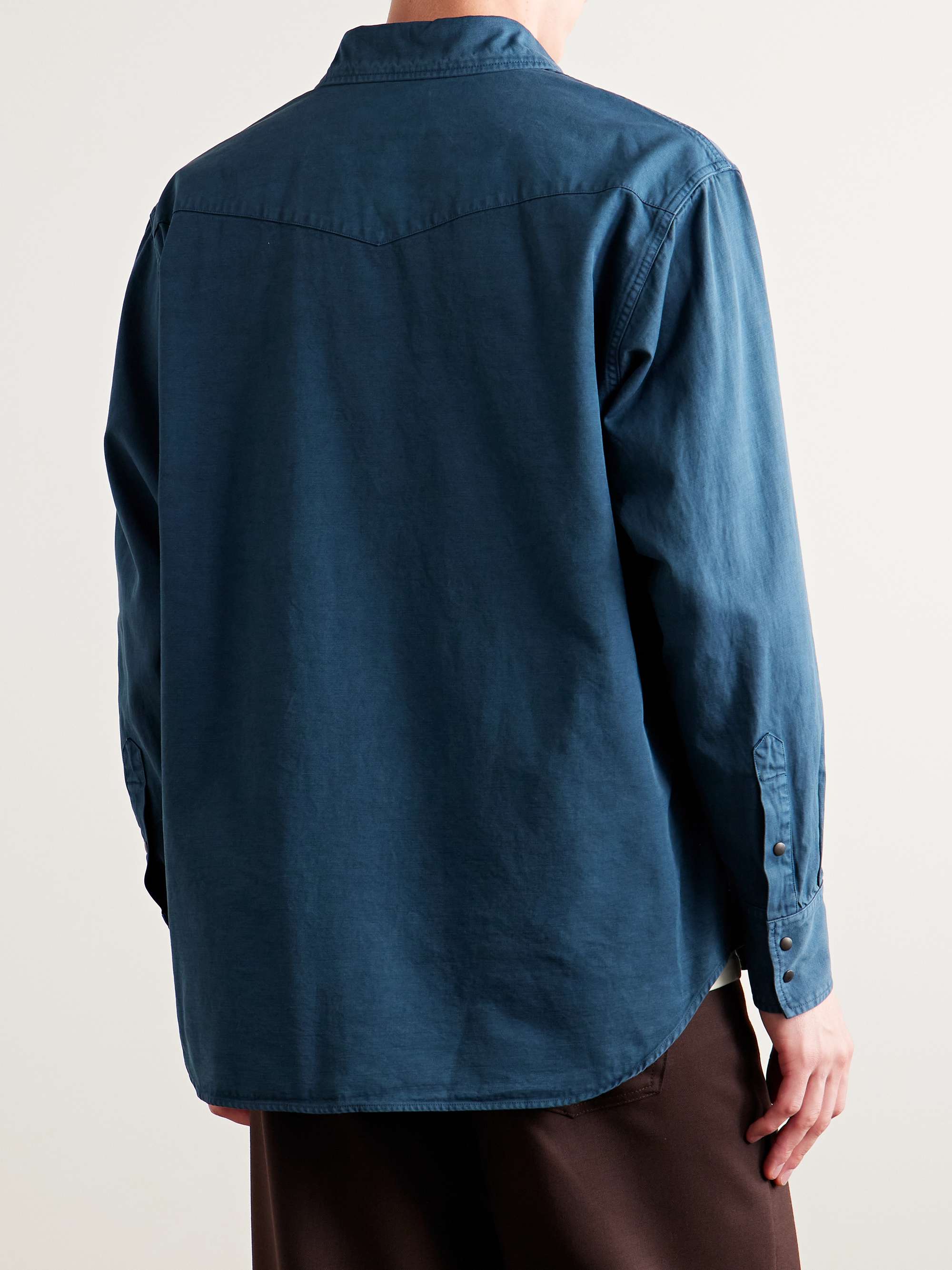 Cotton-Twill Western Shirt view