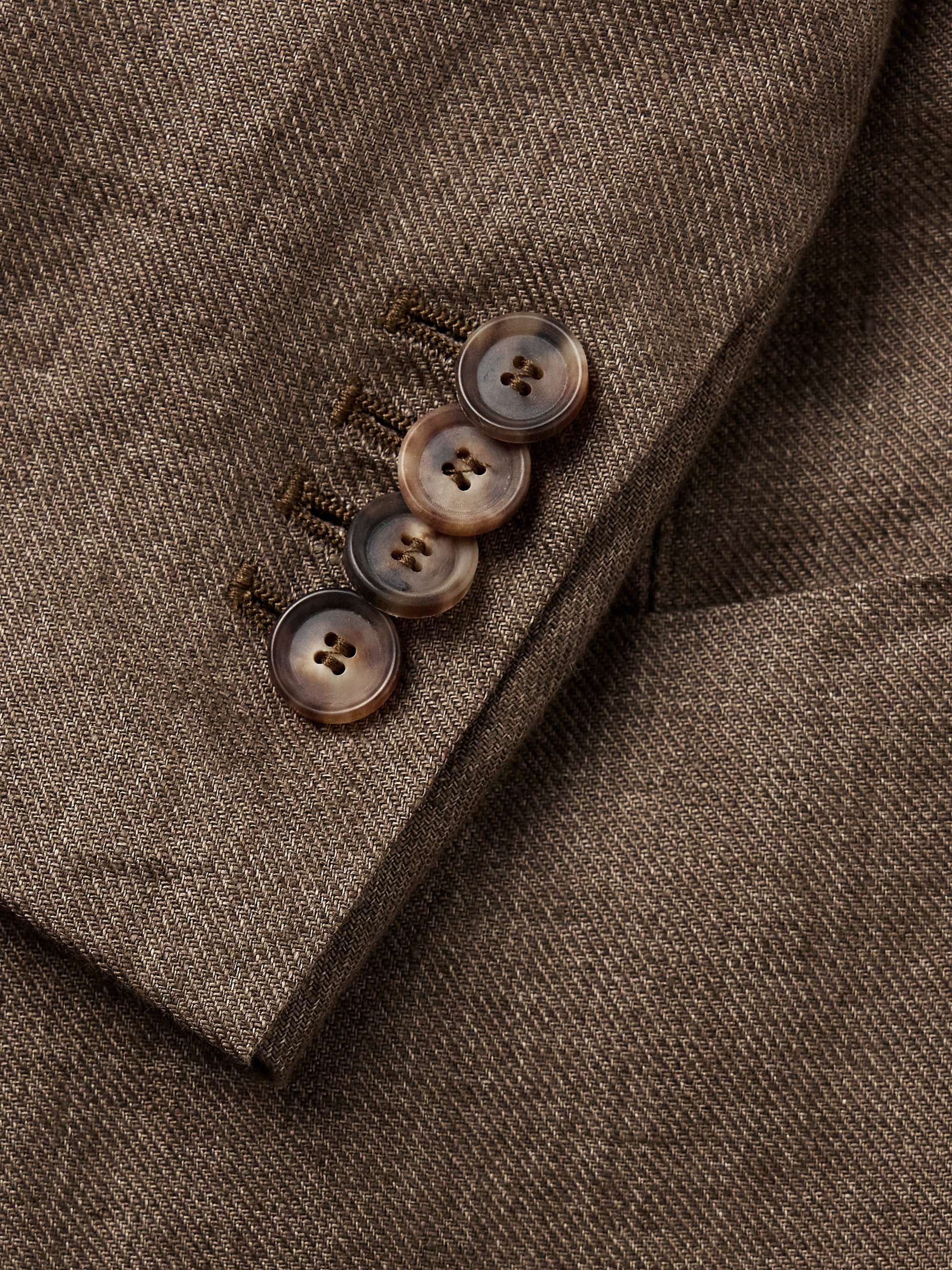 Posillipo Unstructured Linen Suit Jacket view