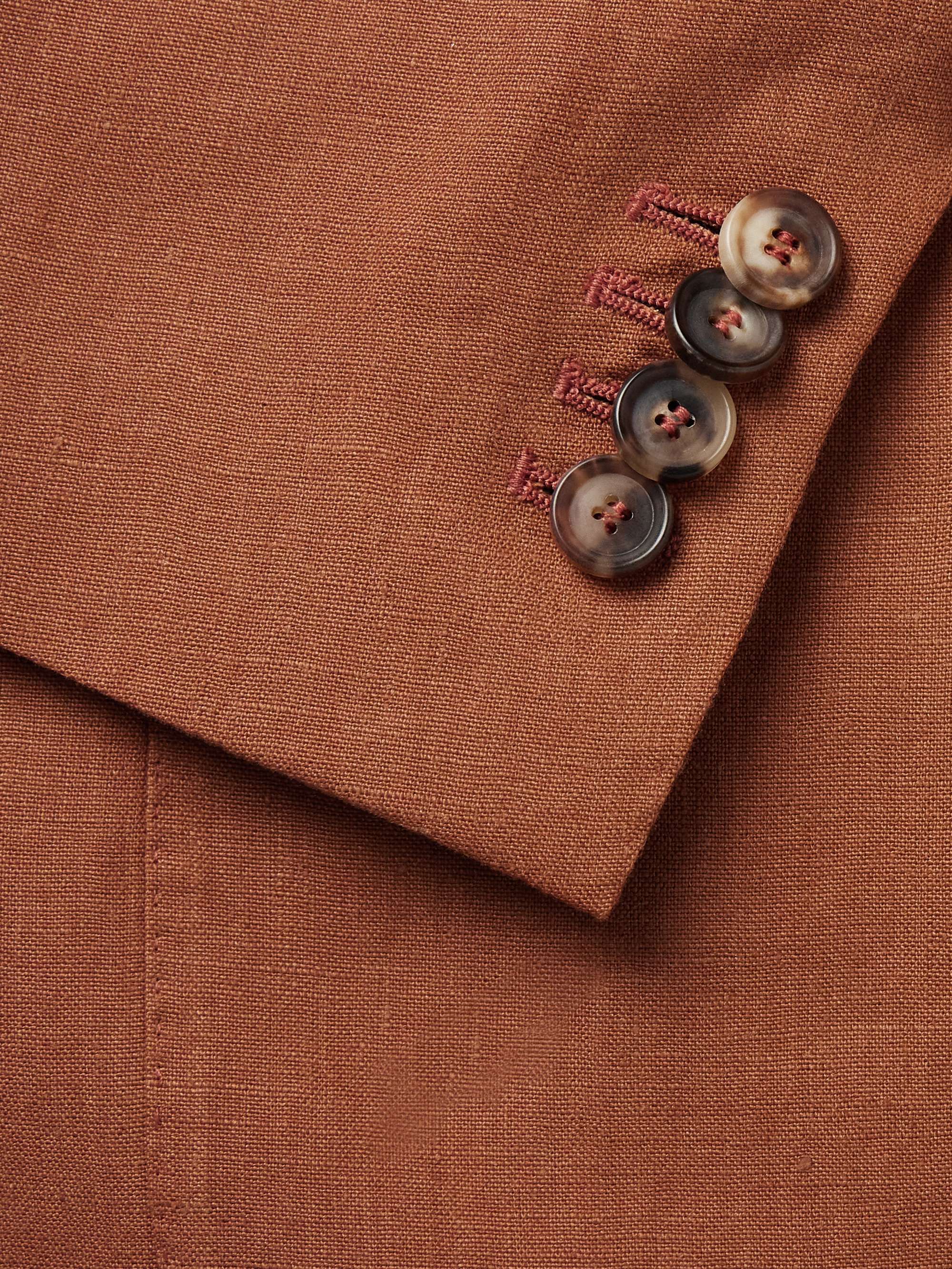 Forcella Slim-Fit Linen Blazer view
