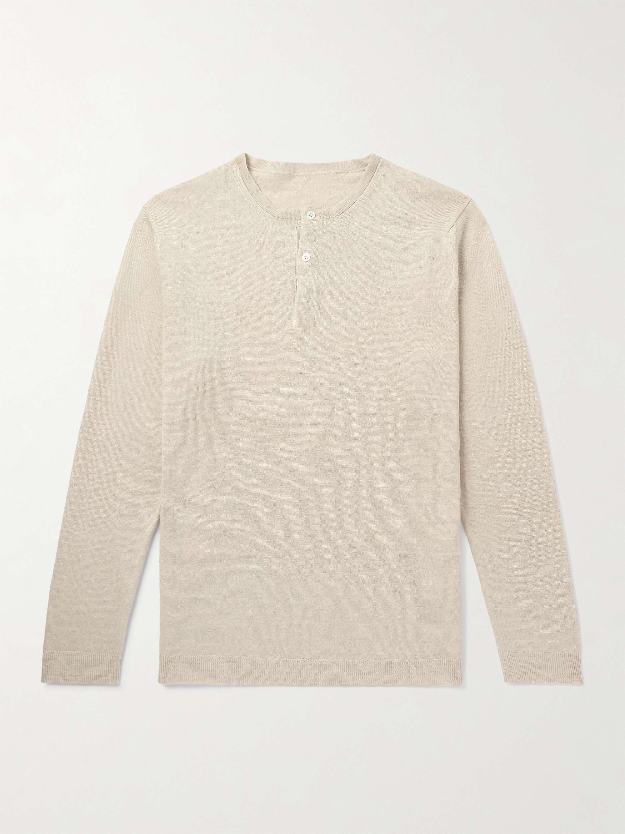 Linen Henley T-Shirt view