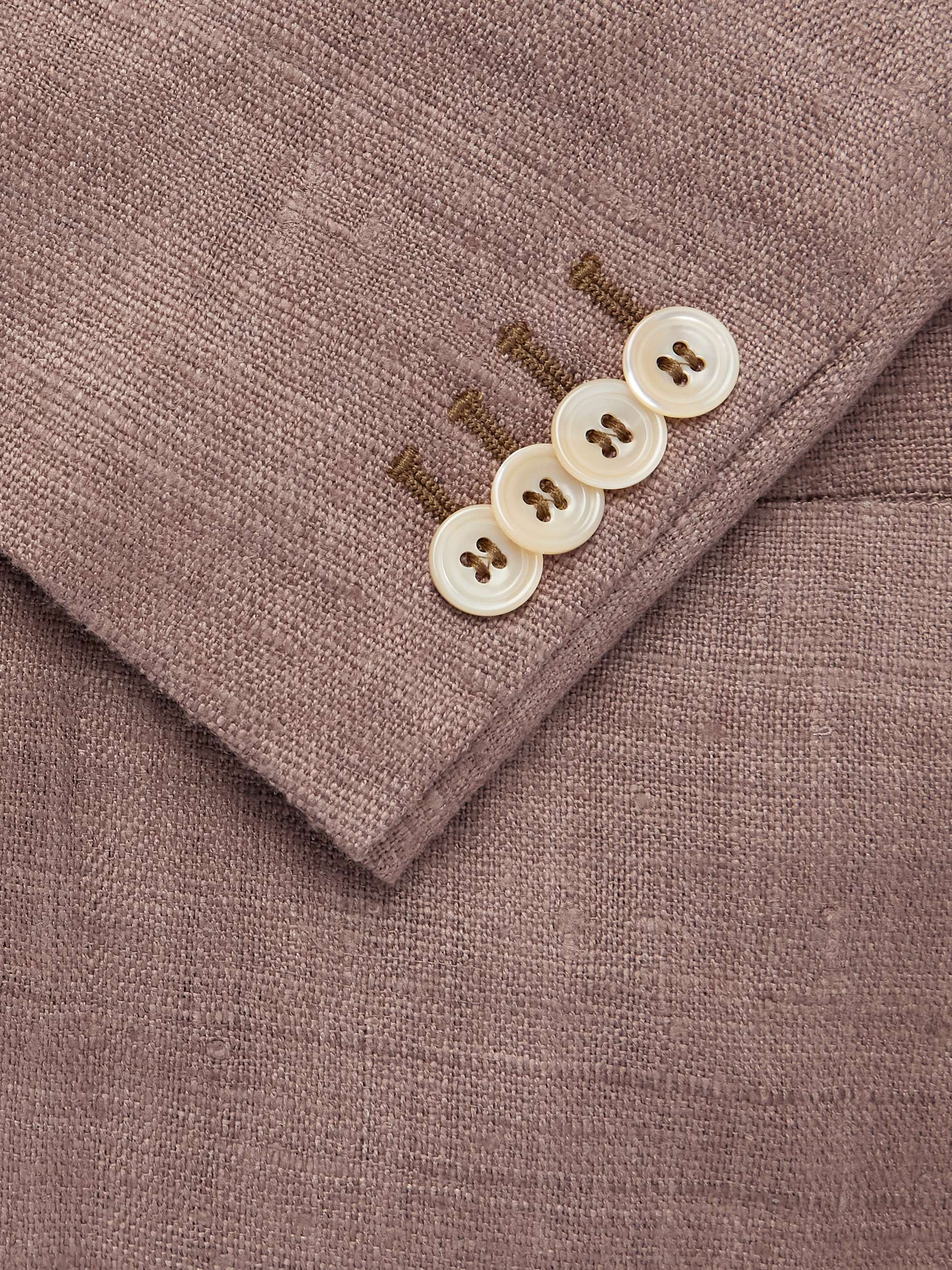 Double-Breasted Silk Blazer view