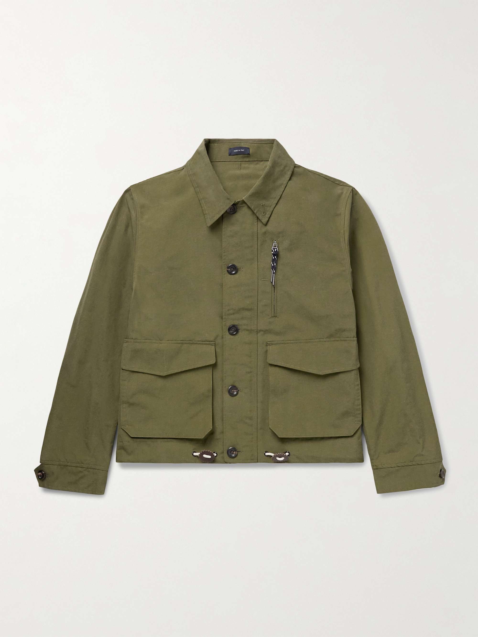 Cotton and Nylon-Blend Jacket view