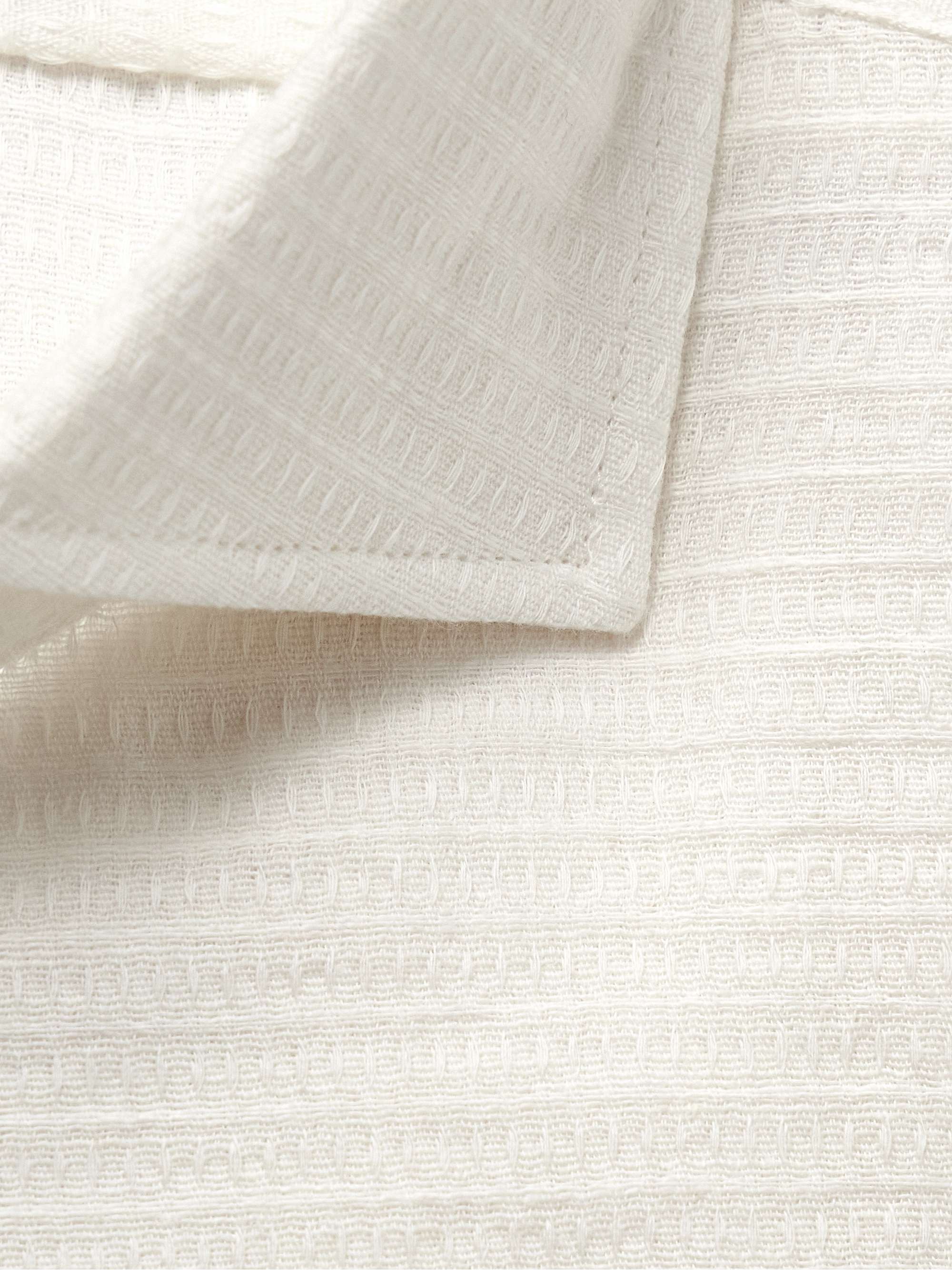 Haston Cutaway-Collar Linen-Jacquard Shirt view