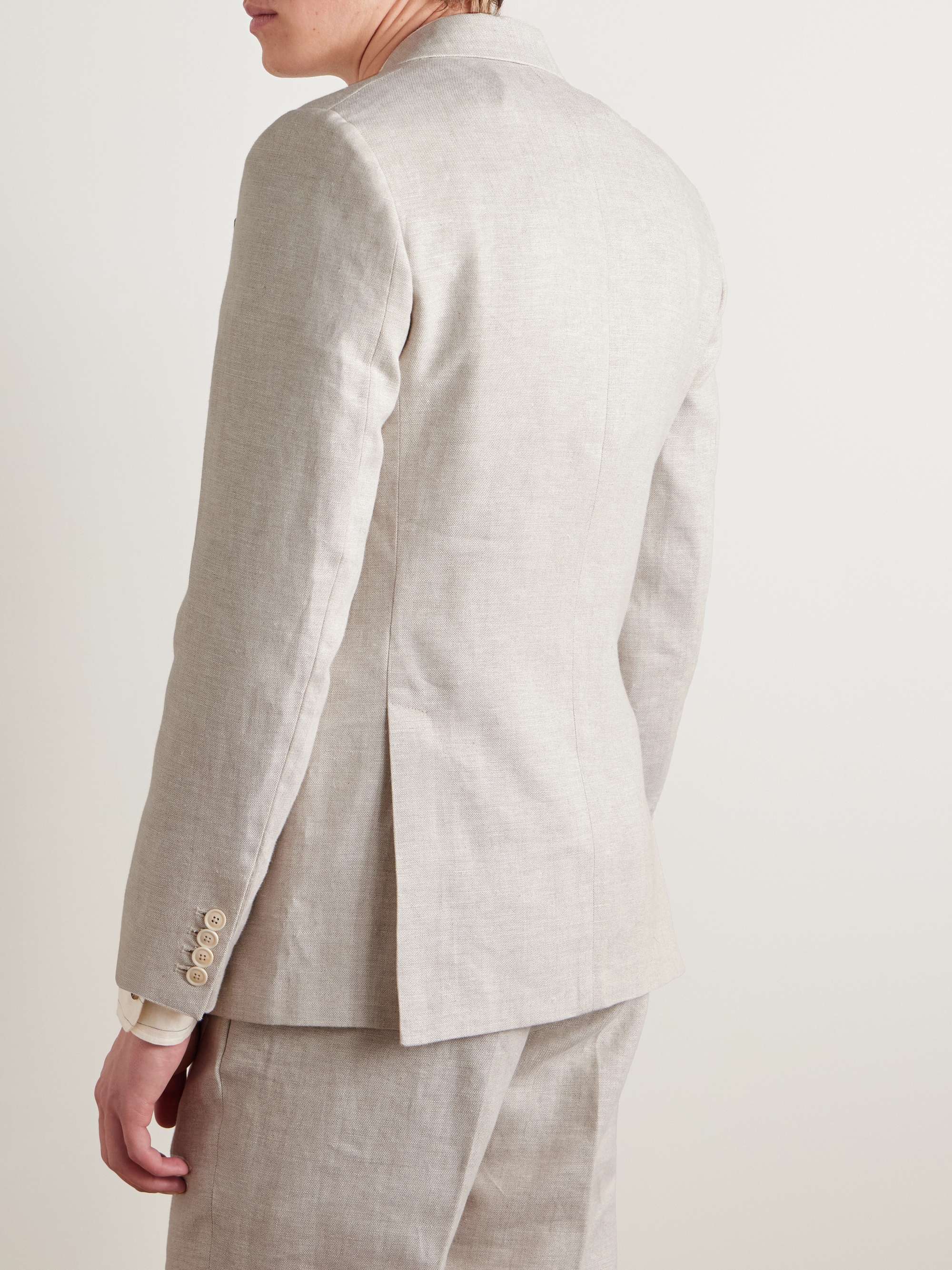 Ebury Slim-Fit Linen Suit Jacket view