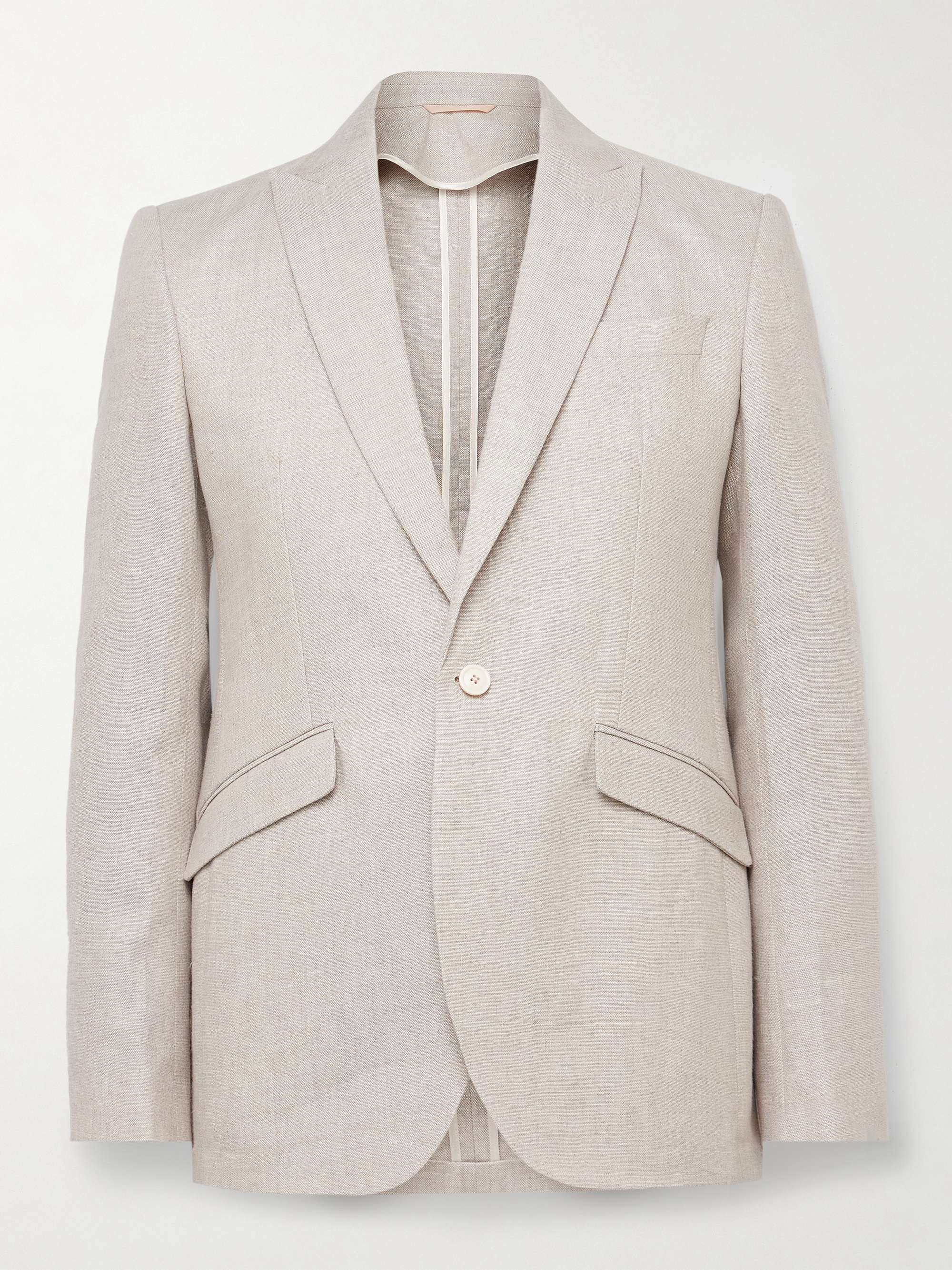 Ebury Slim-Fit Linen Suit Jacket view