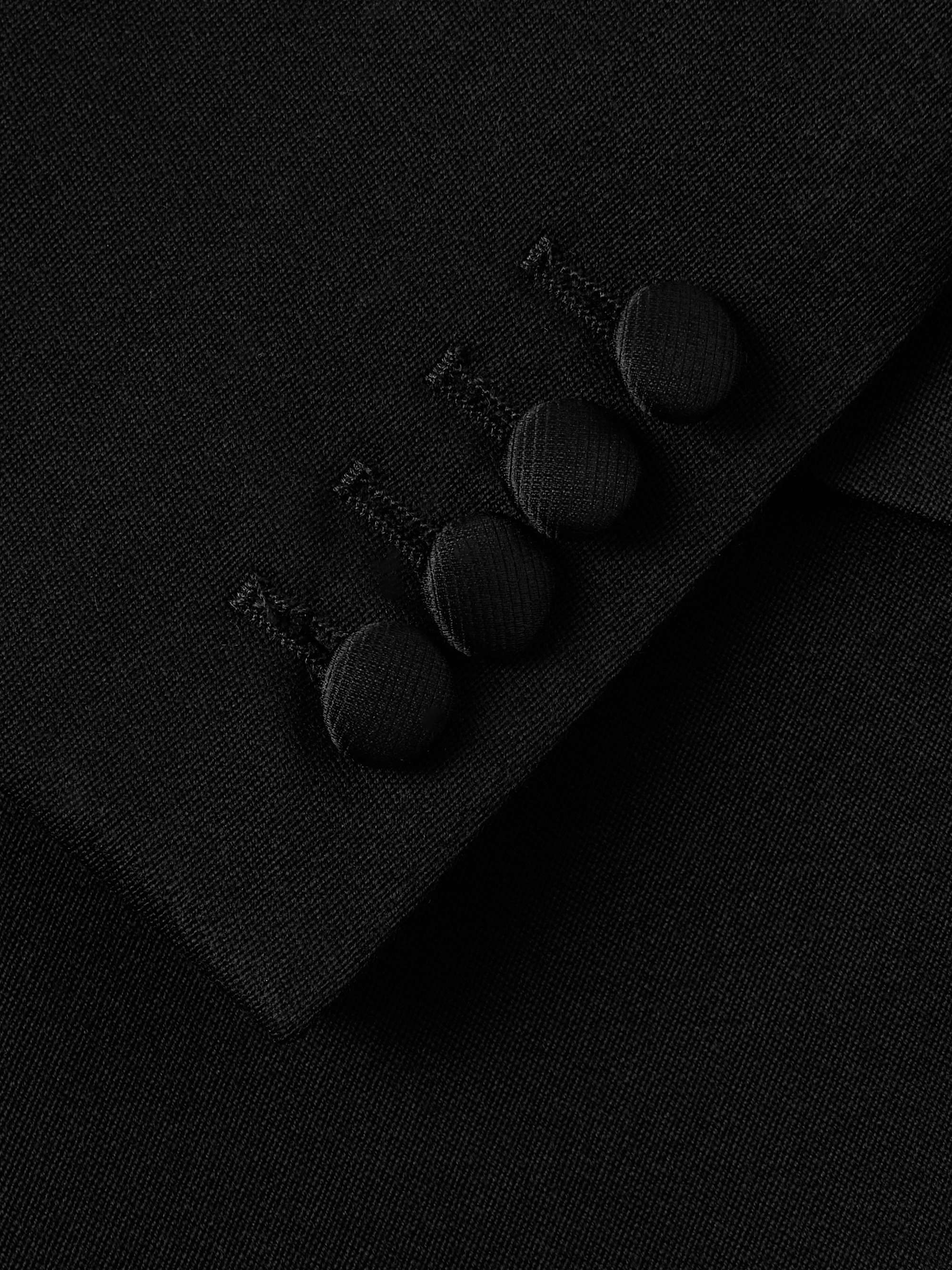 Tommy Slim-Fit Grosgrain-Trimmed Wool Tuxedo Jacket view