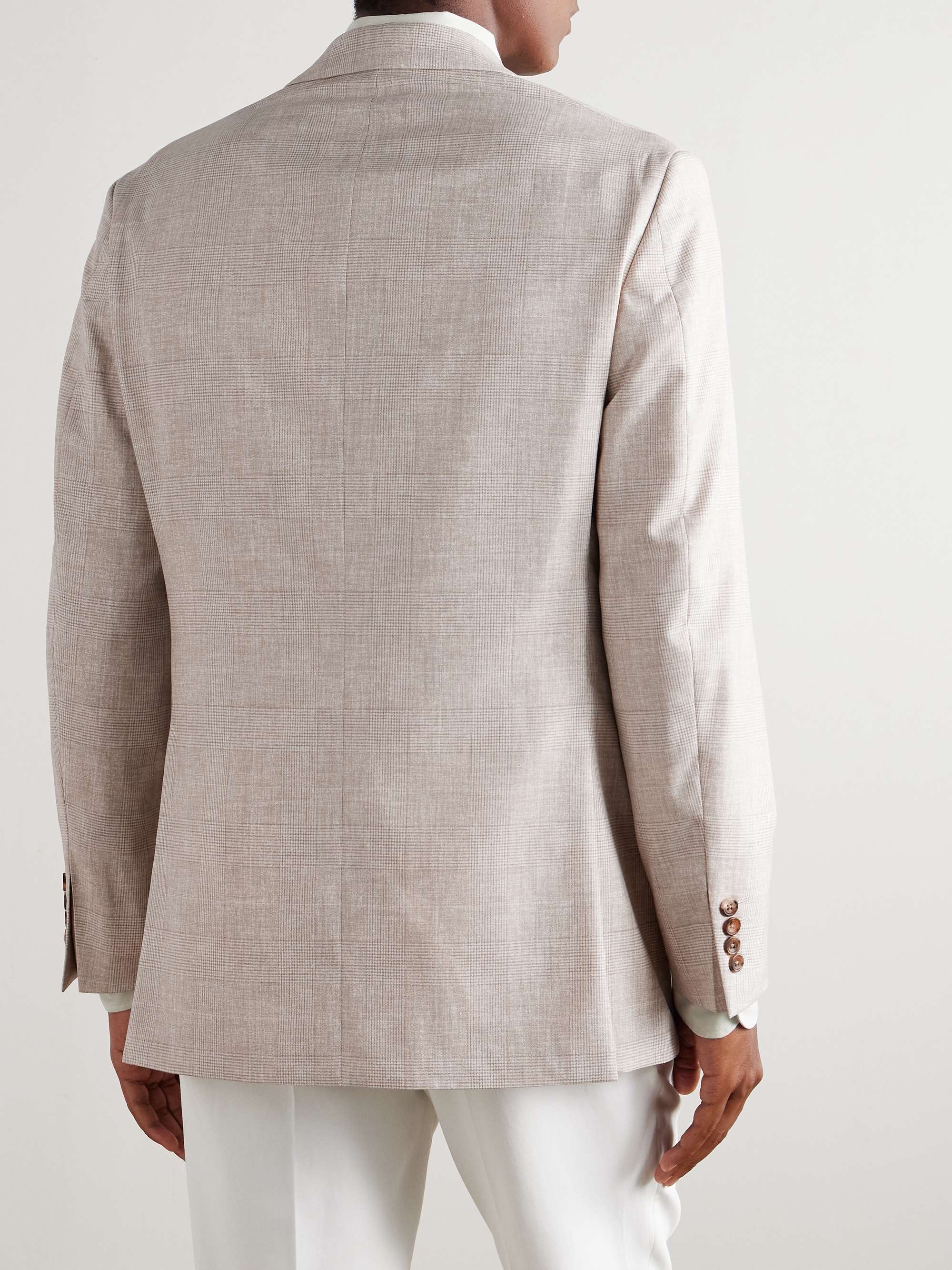Chapman Checked Virgin Wool Suit Jacket view