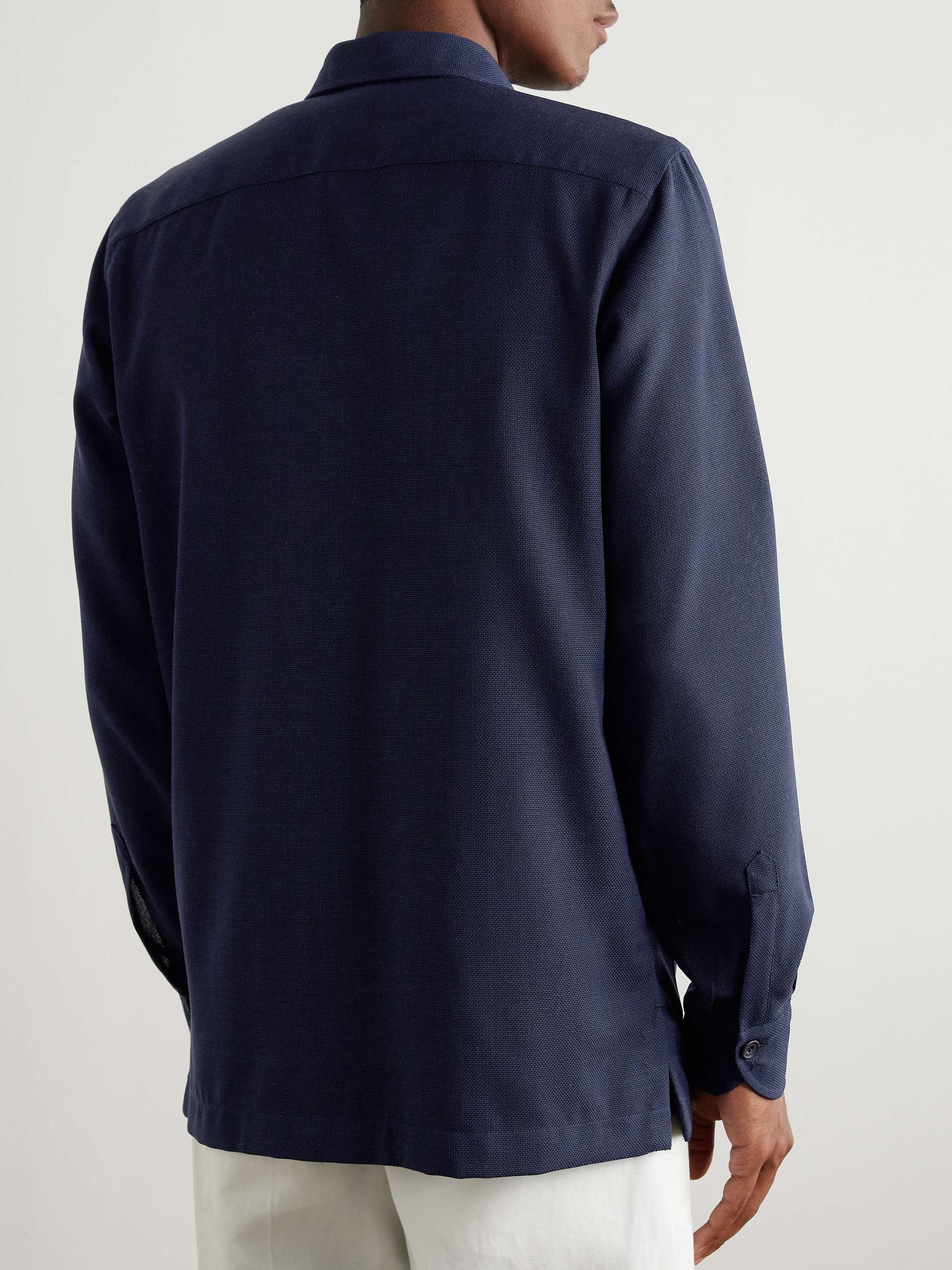 Sahariana Wool-Hopsack Jacket view