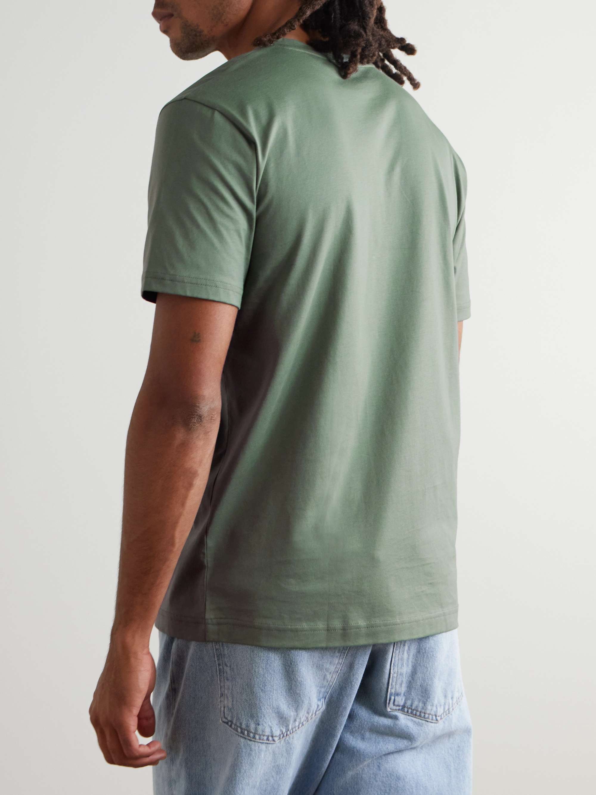 Riviera Supima Cotton-Jersey T-Shirt view