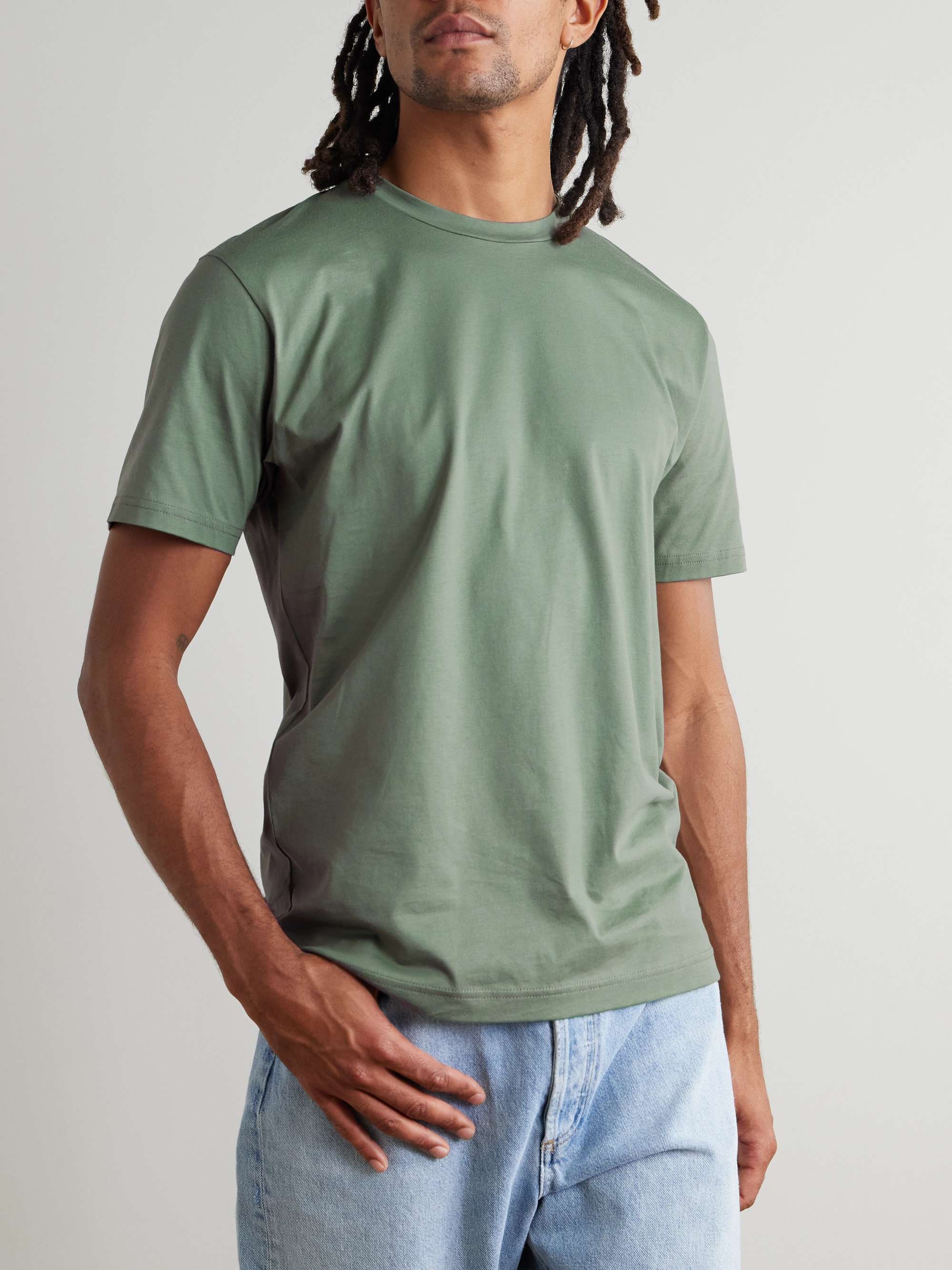 Riviera Supima Cotton-Jersey T-Shirt view