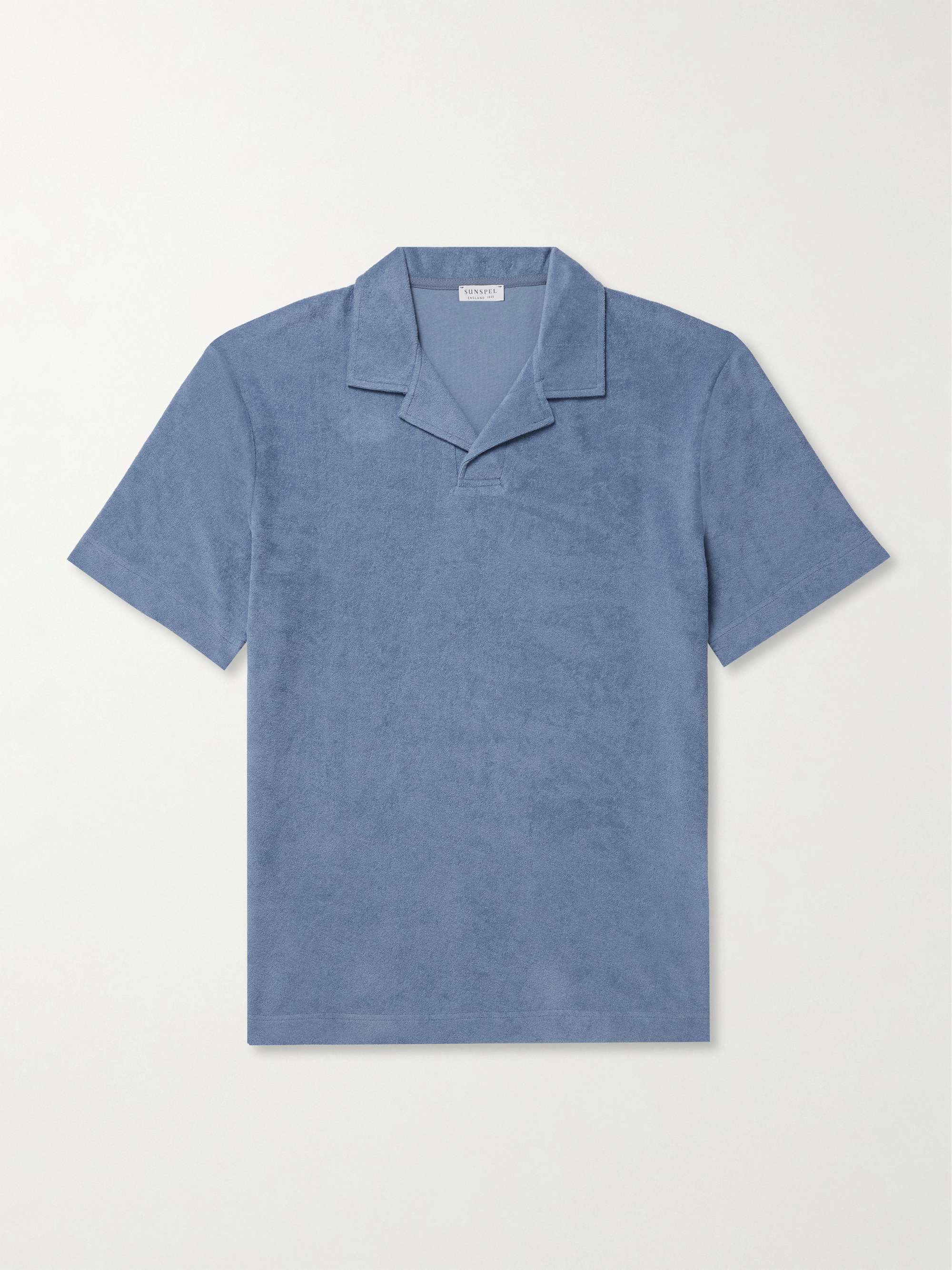 Sea Island Cotton-Terry Polo Shirt view