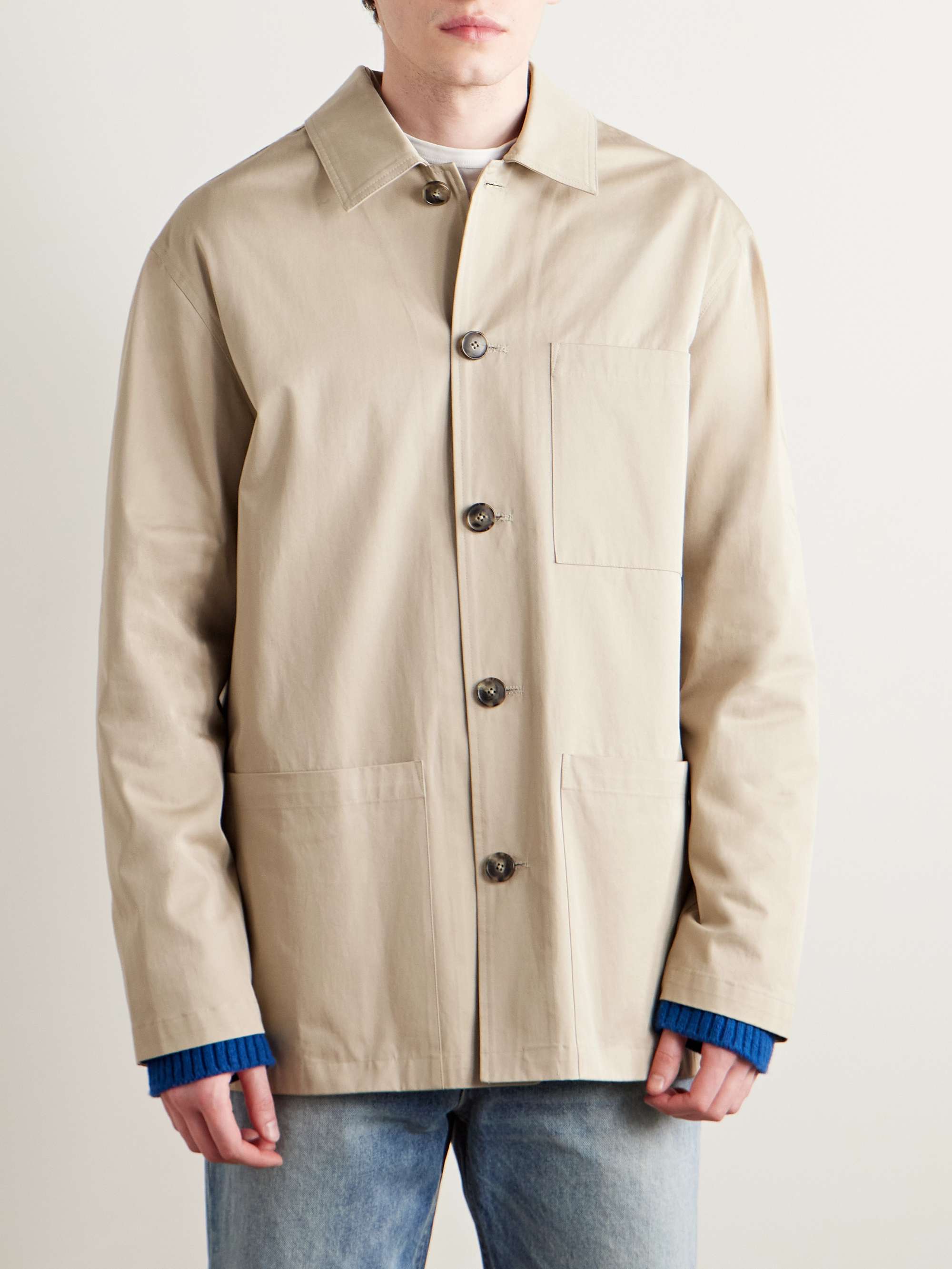 Cotton-Gabardine Jacket view