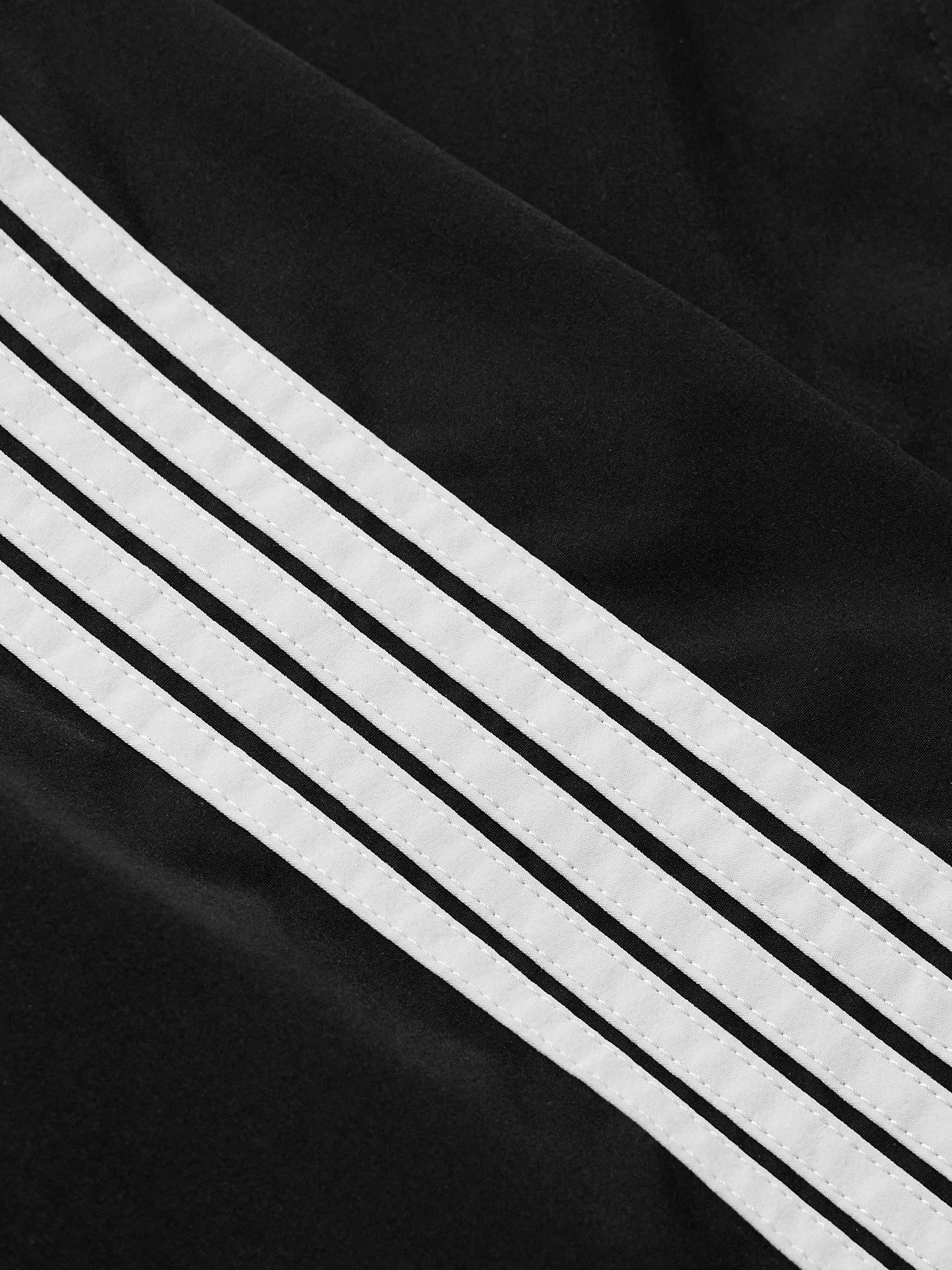 Oversized Striped Logo-Embroidered Recycled-Shell Track Jacket view
