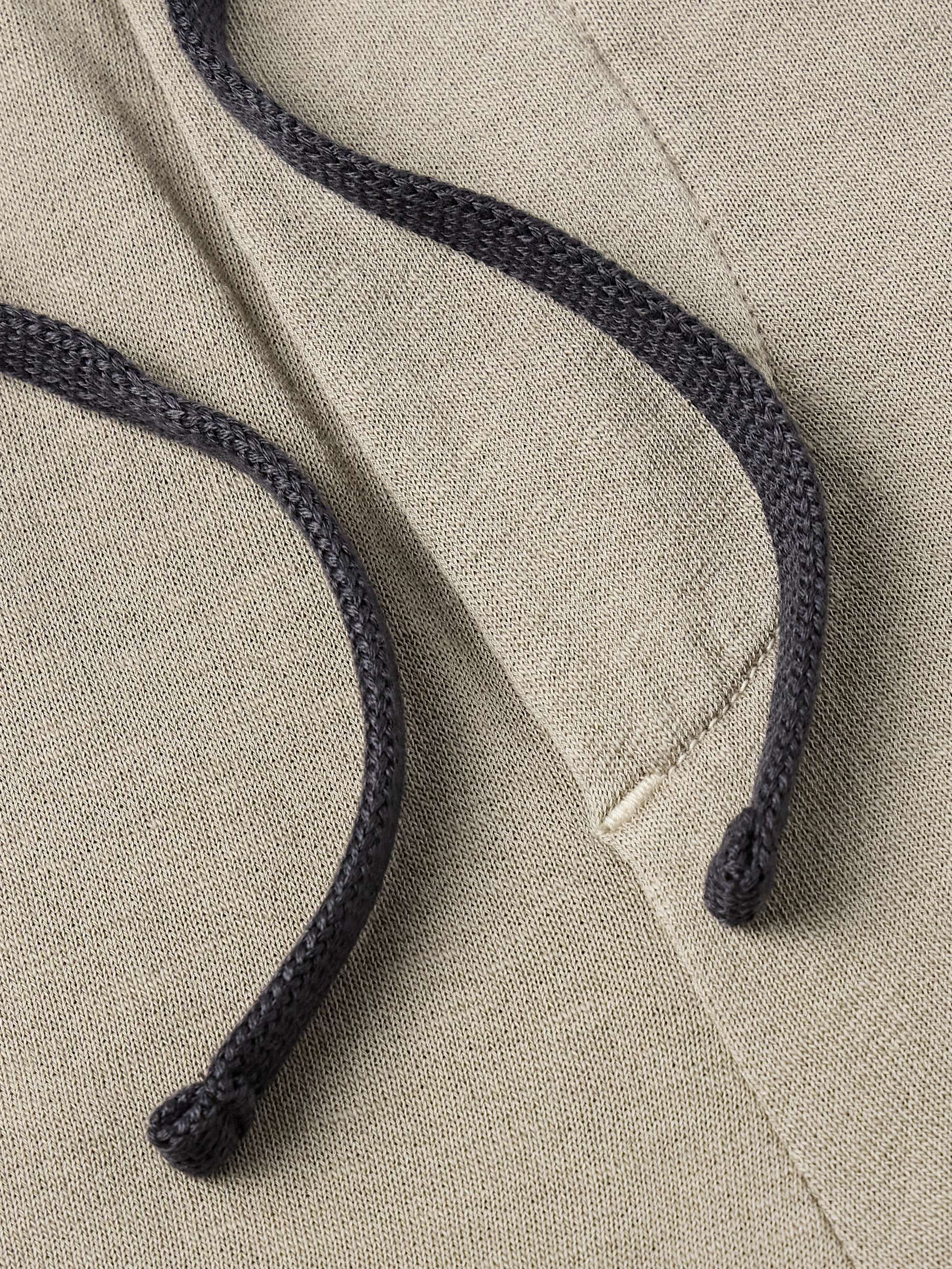 Loopback Cotton-Jersey Sweatpants view