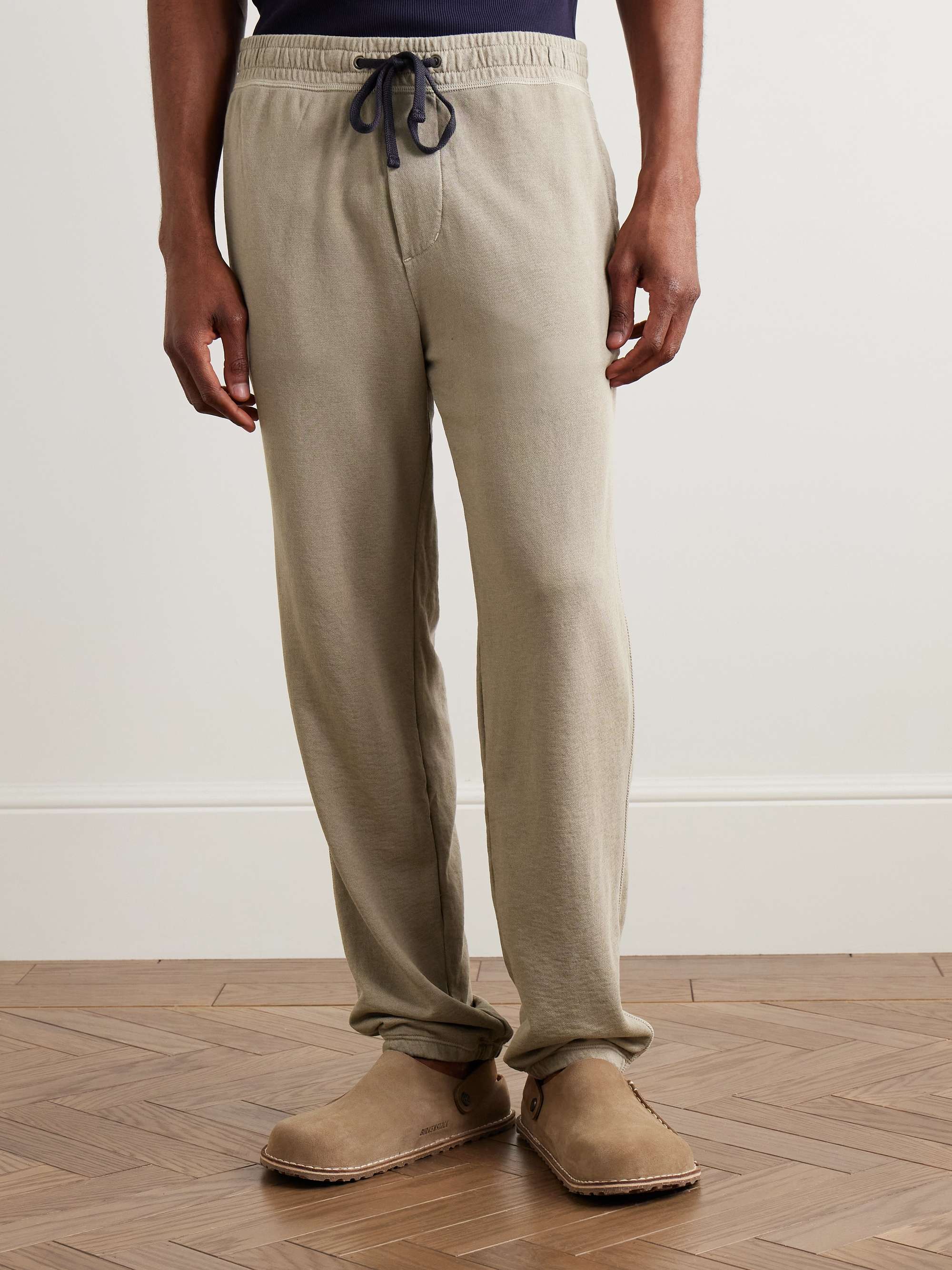 Loopback Cotton-Jersey Sweatpants view