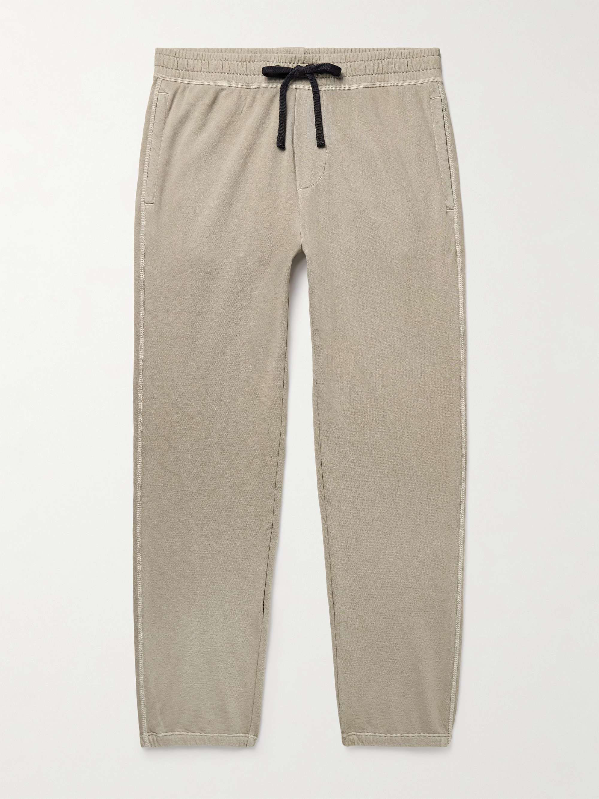 Loopback Cotton-Jersey Sweatpants view